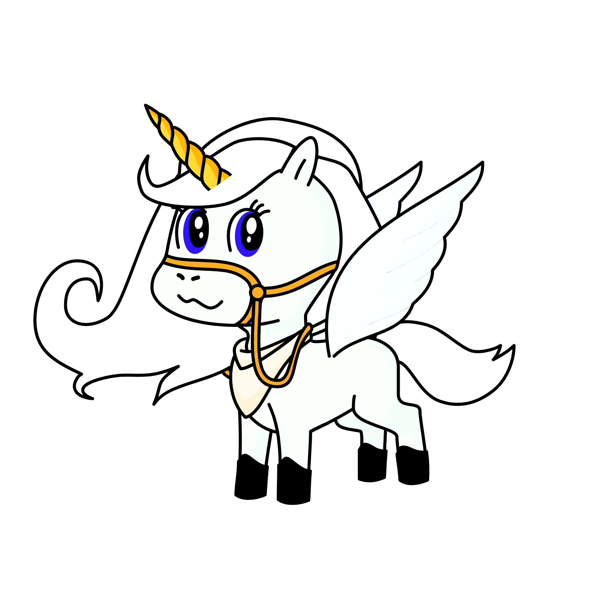 Lunara, the unicorn