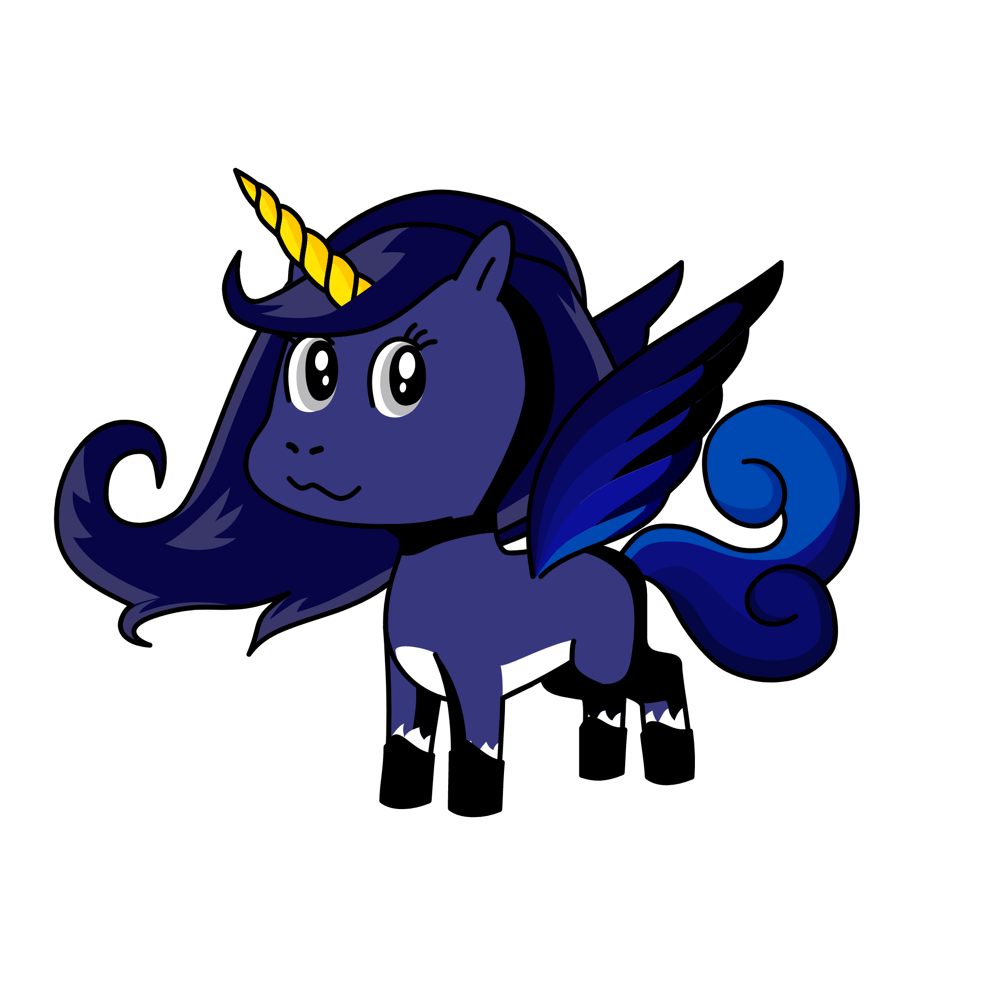 Azura, the unicorn