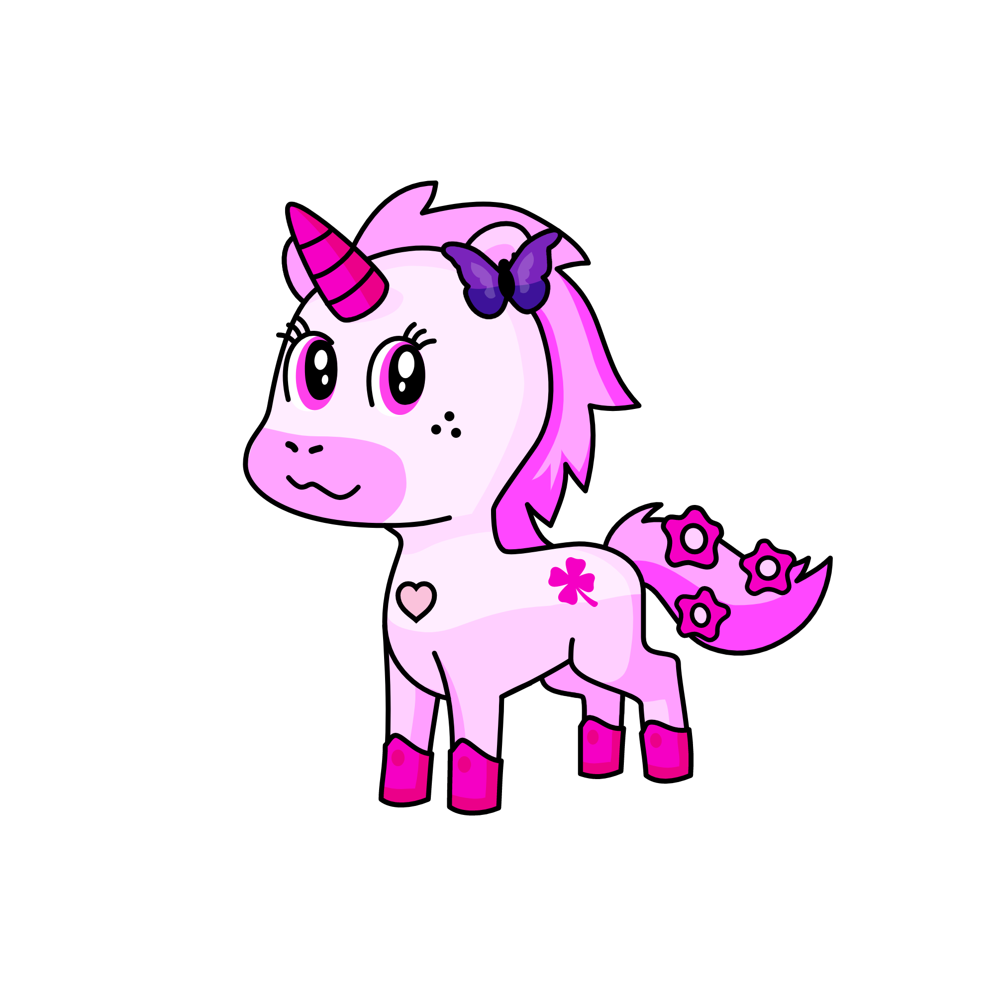 LOVE, the unicorn