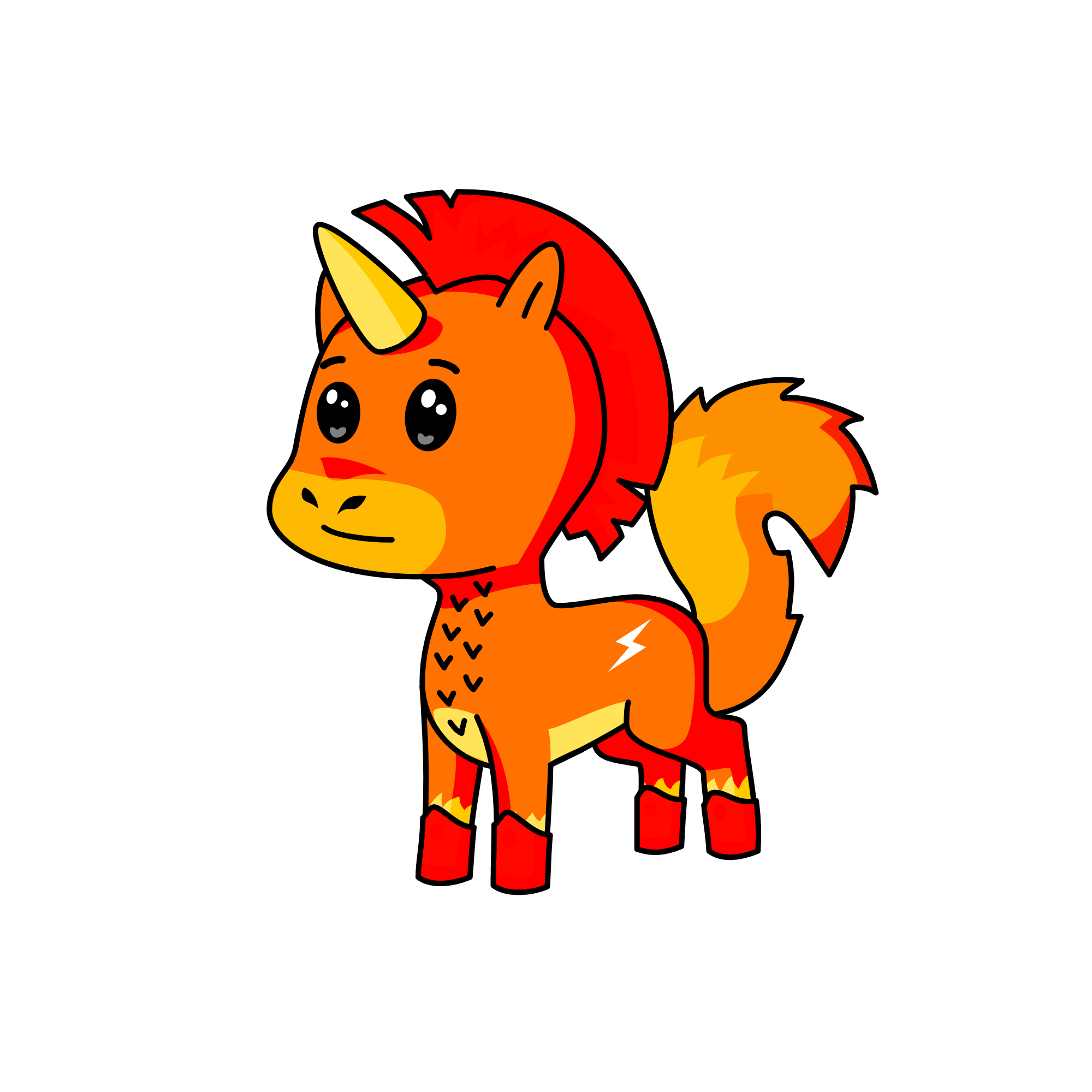 charmander, the unicorn
