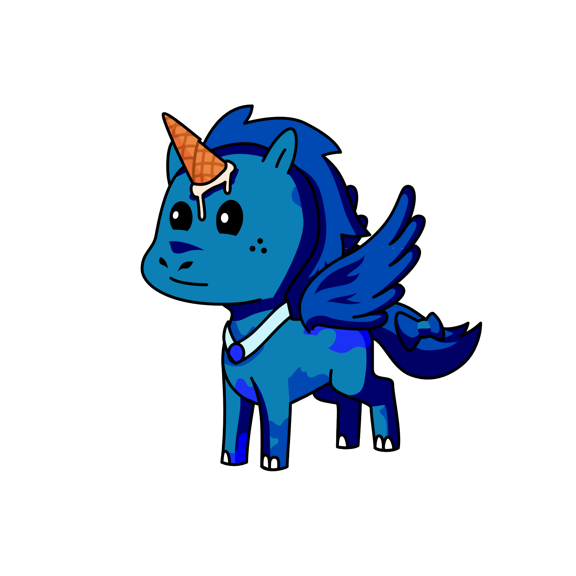 Camo, the unicorn