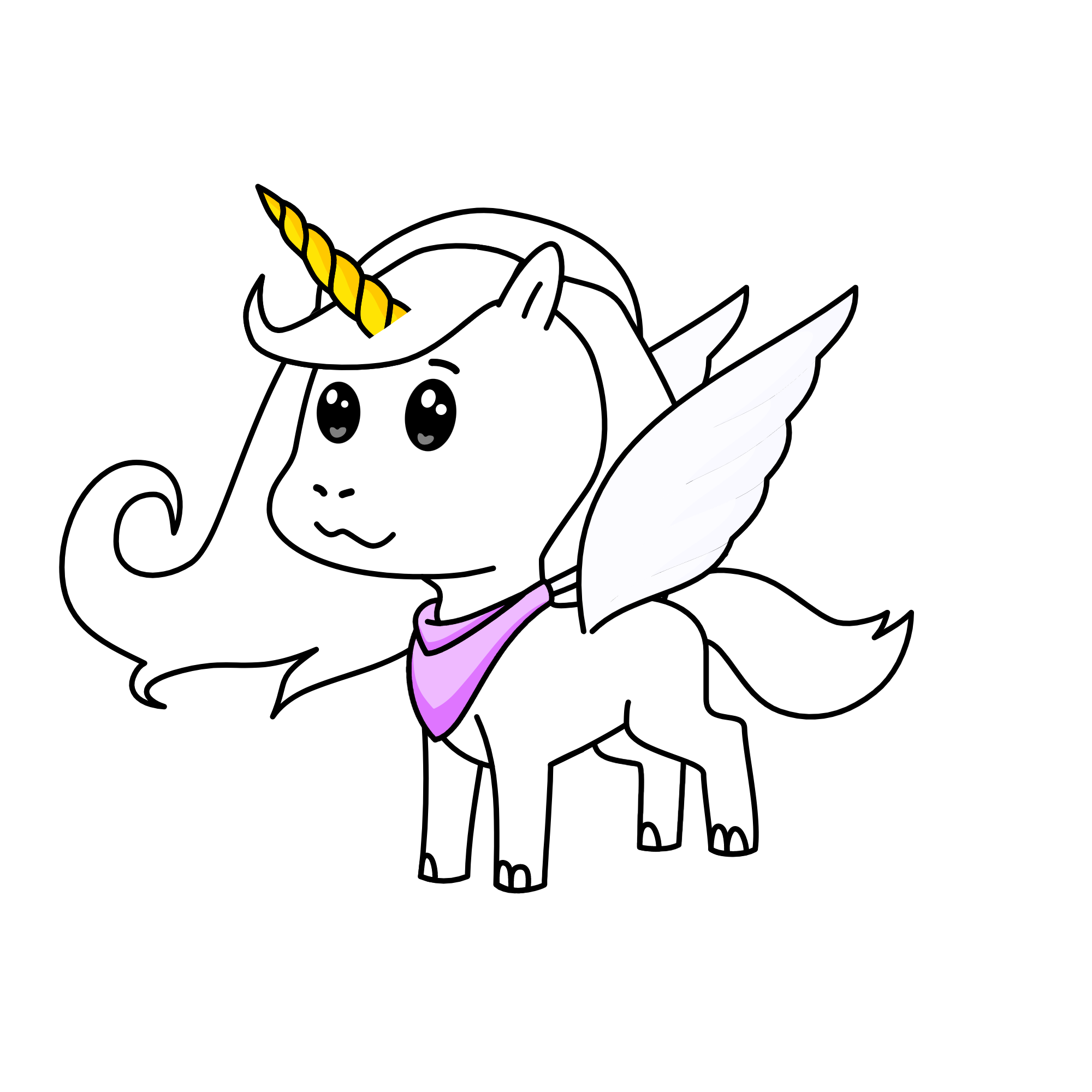 Aurora, the unicorn