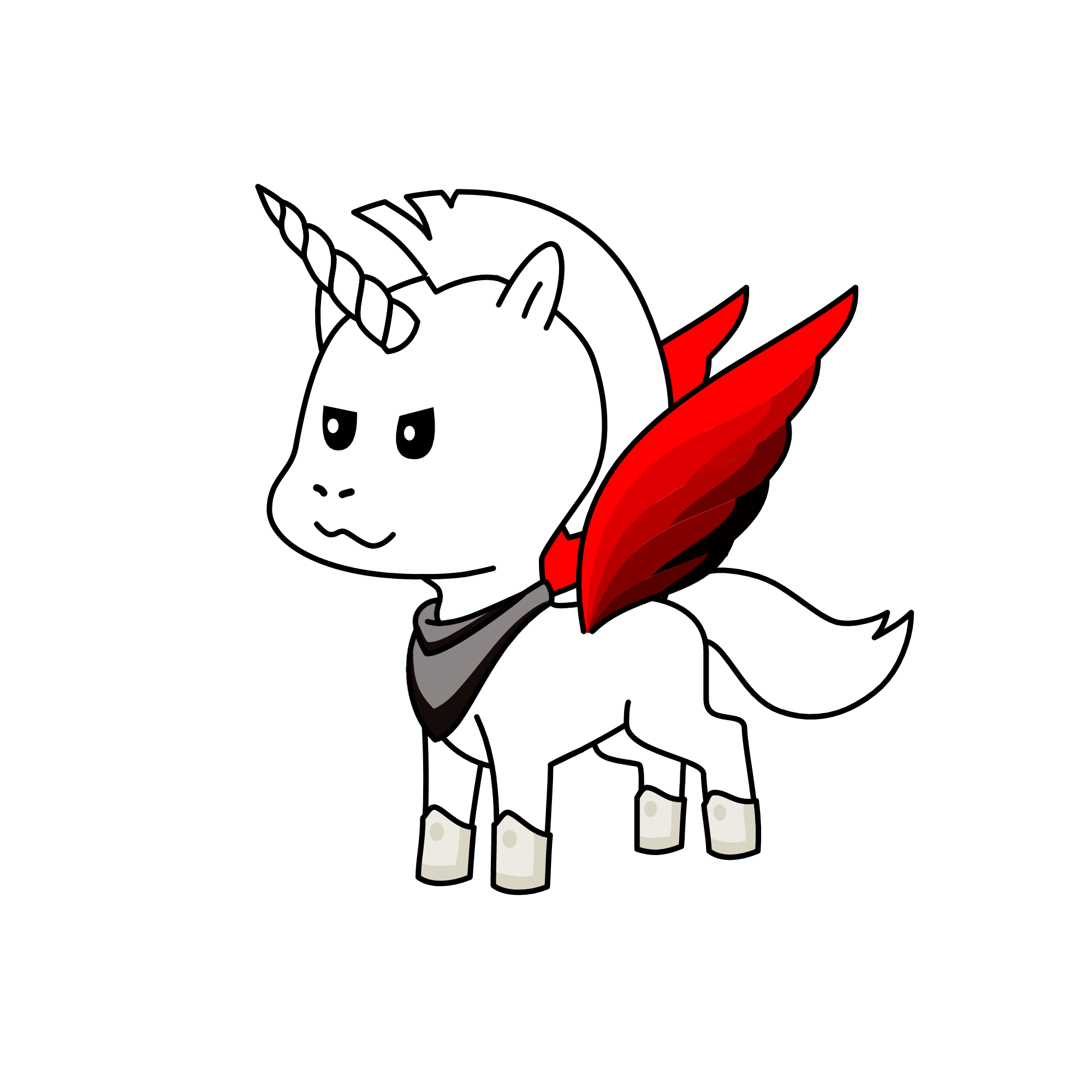 Firewing, the unicorn