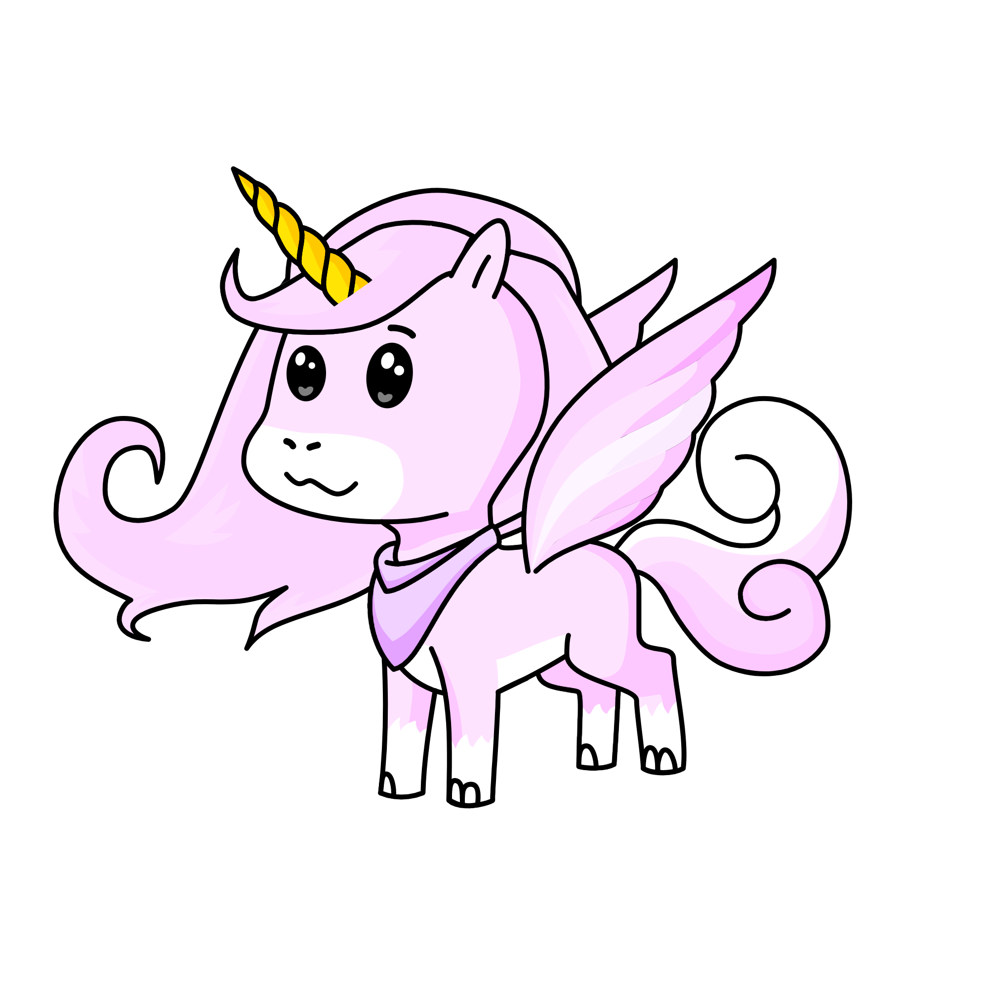 Maisy, the unicorn