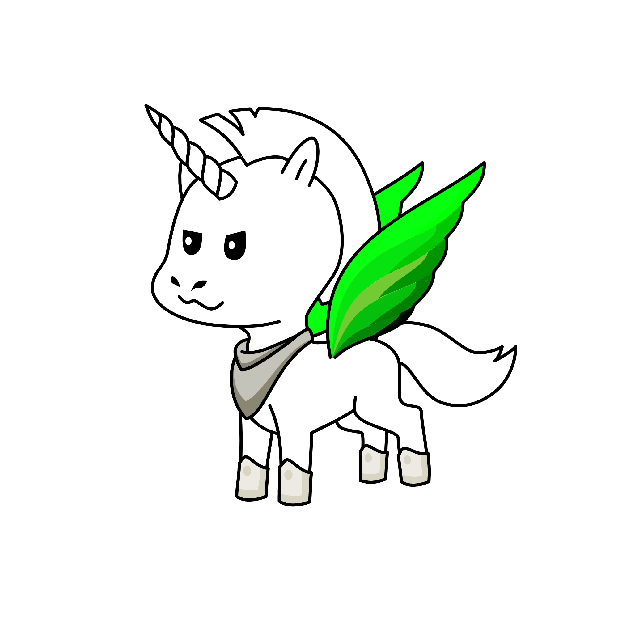 Forestwing, the unicorn
