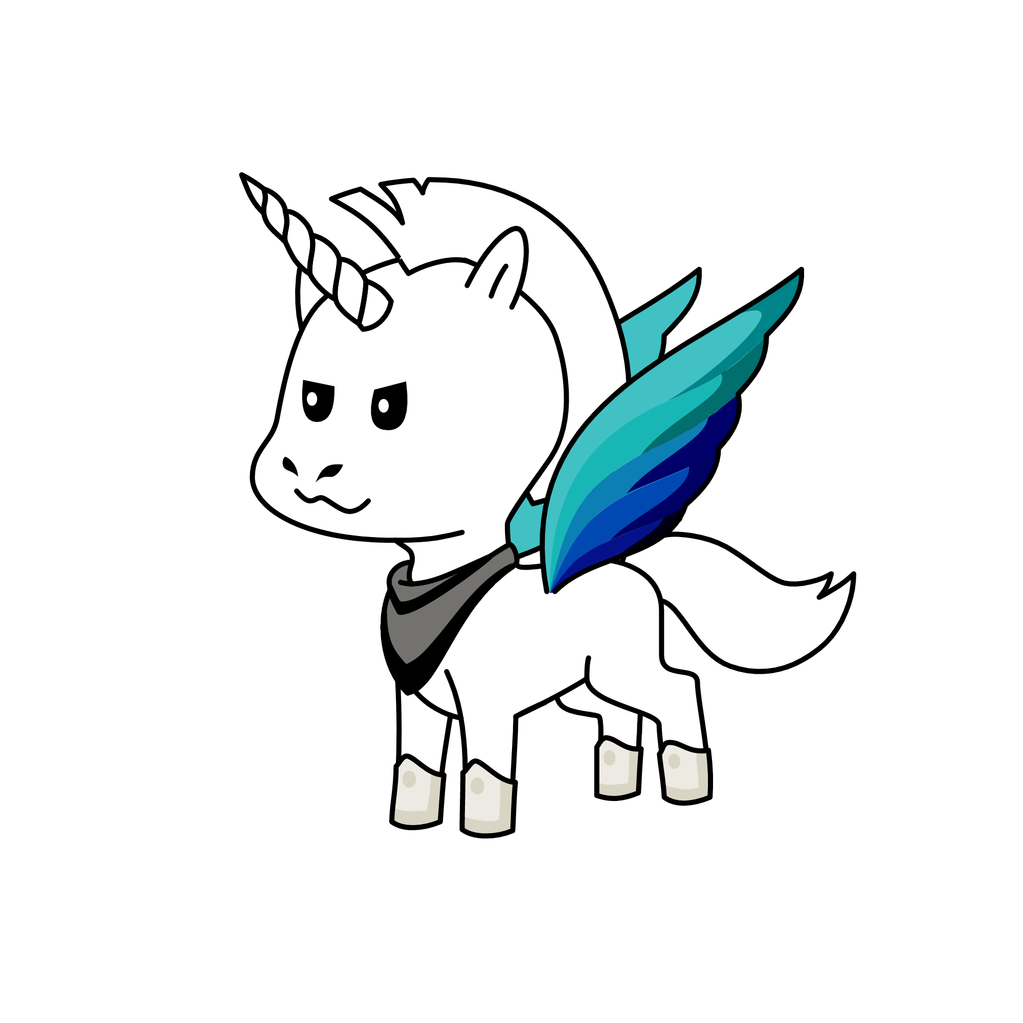 Oceanwing, the unicorn