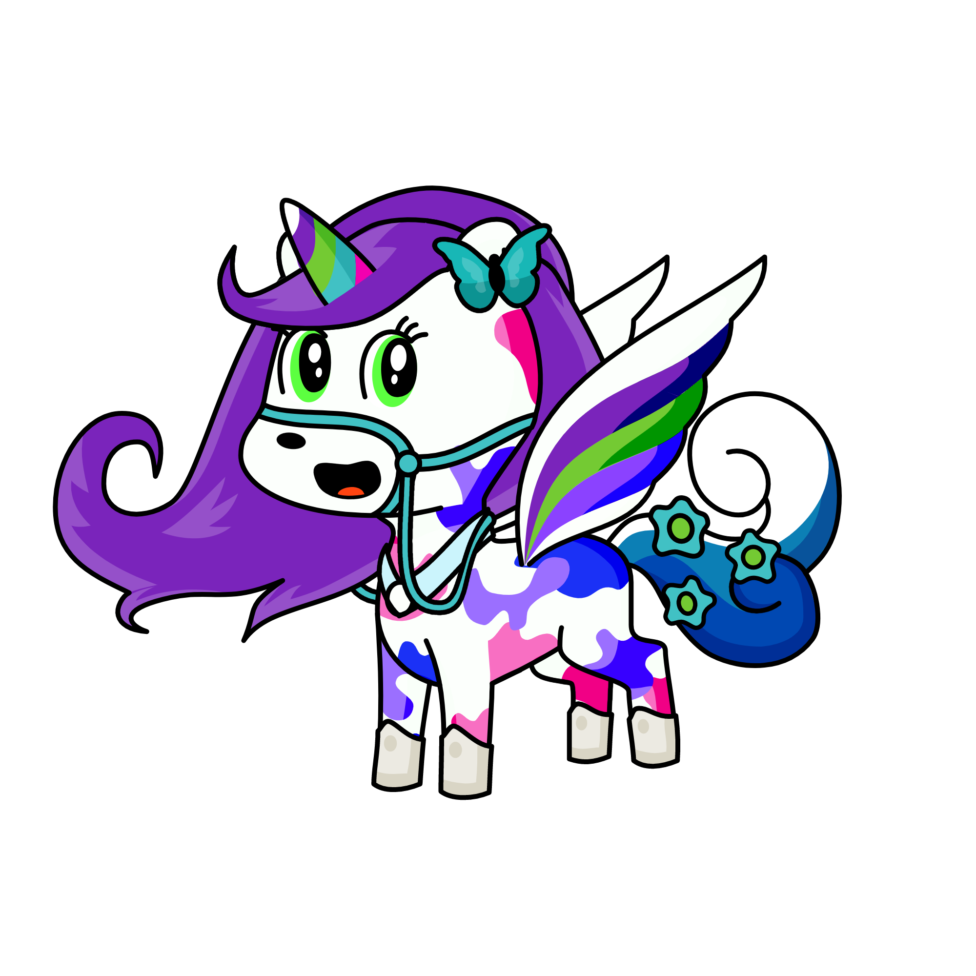 Snow Princess, the unicorn