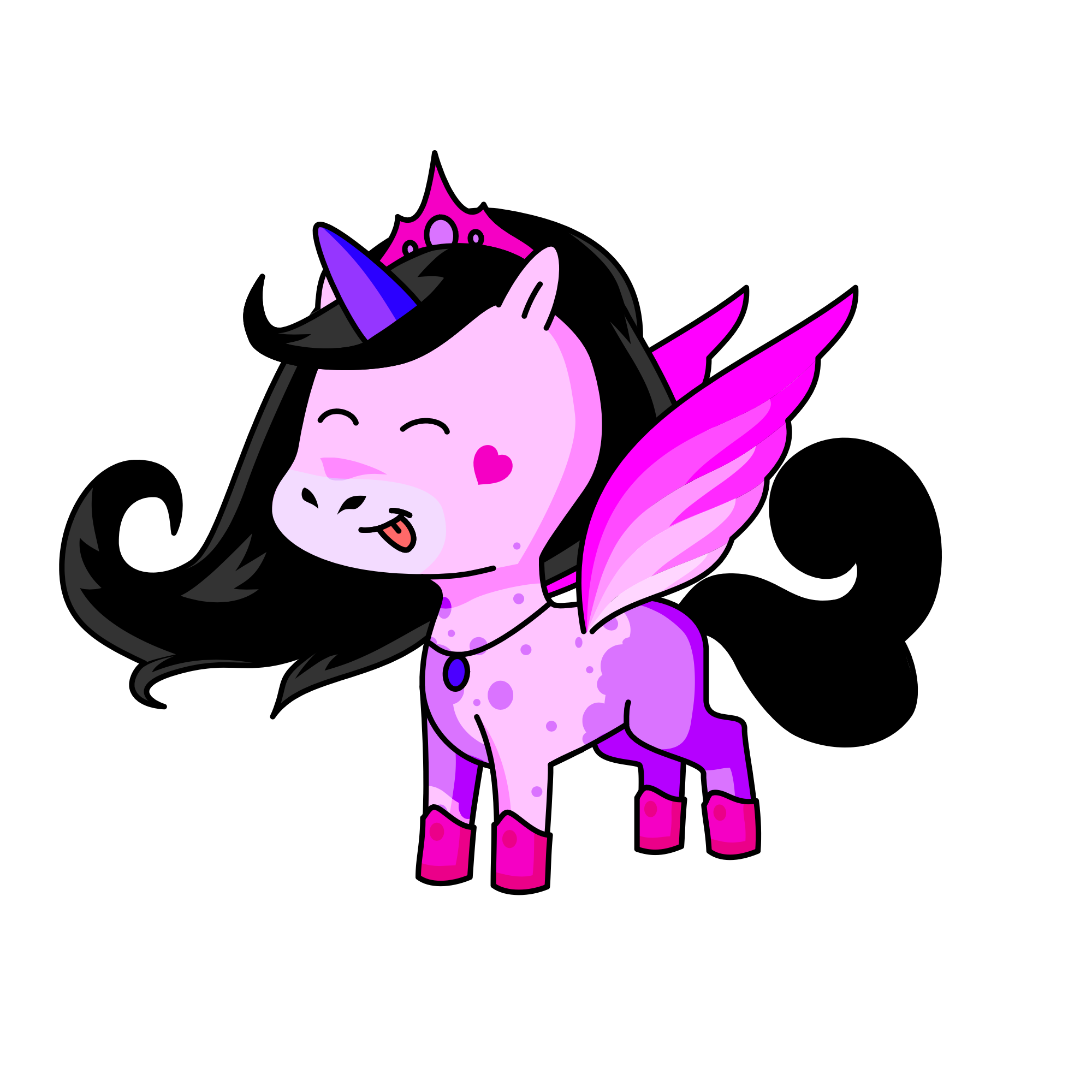 Lalisa💖🖤, the unicorn