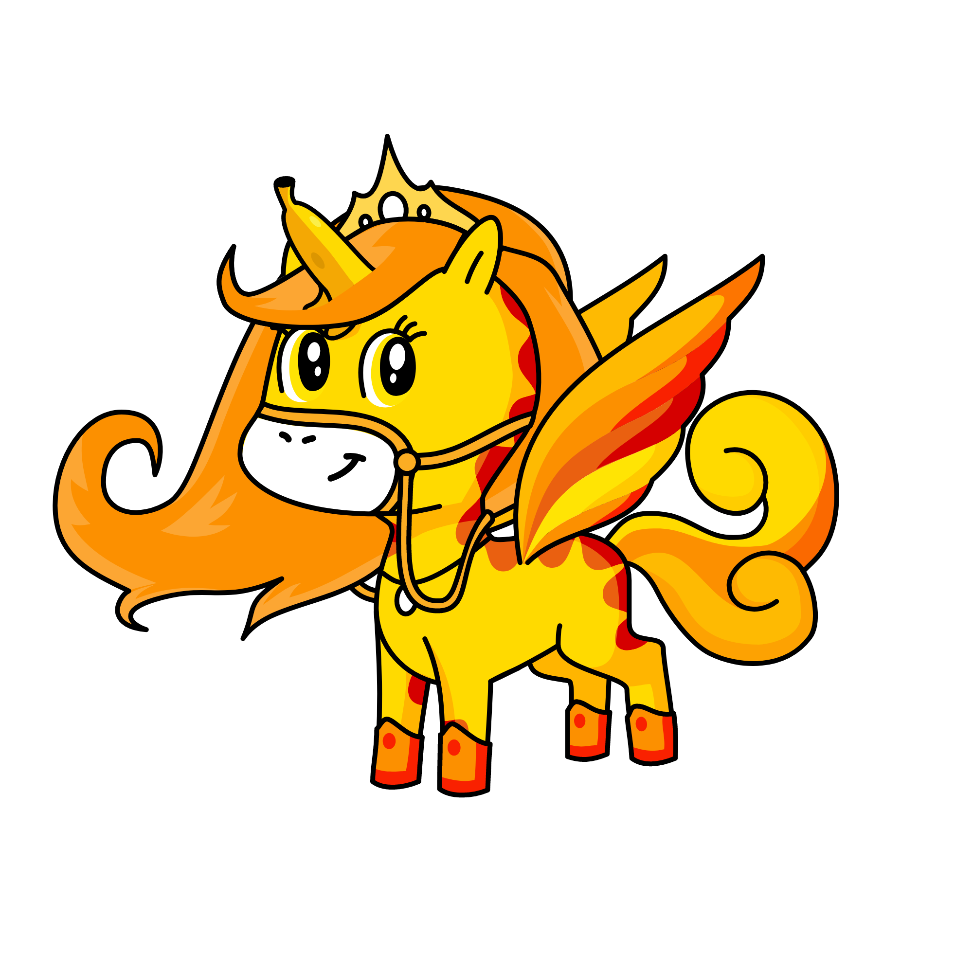 Queen Banana :3 LooL, the unicorn