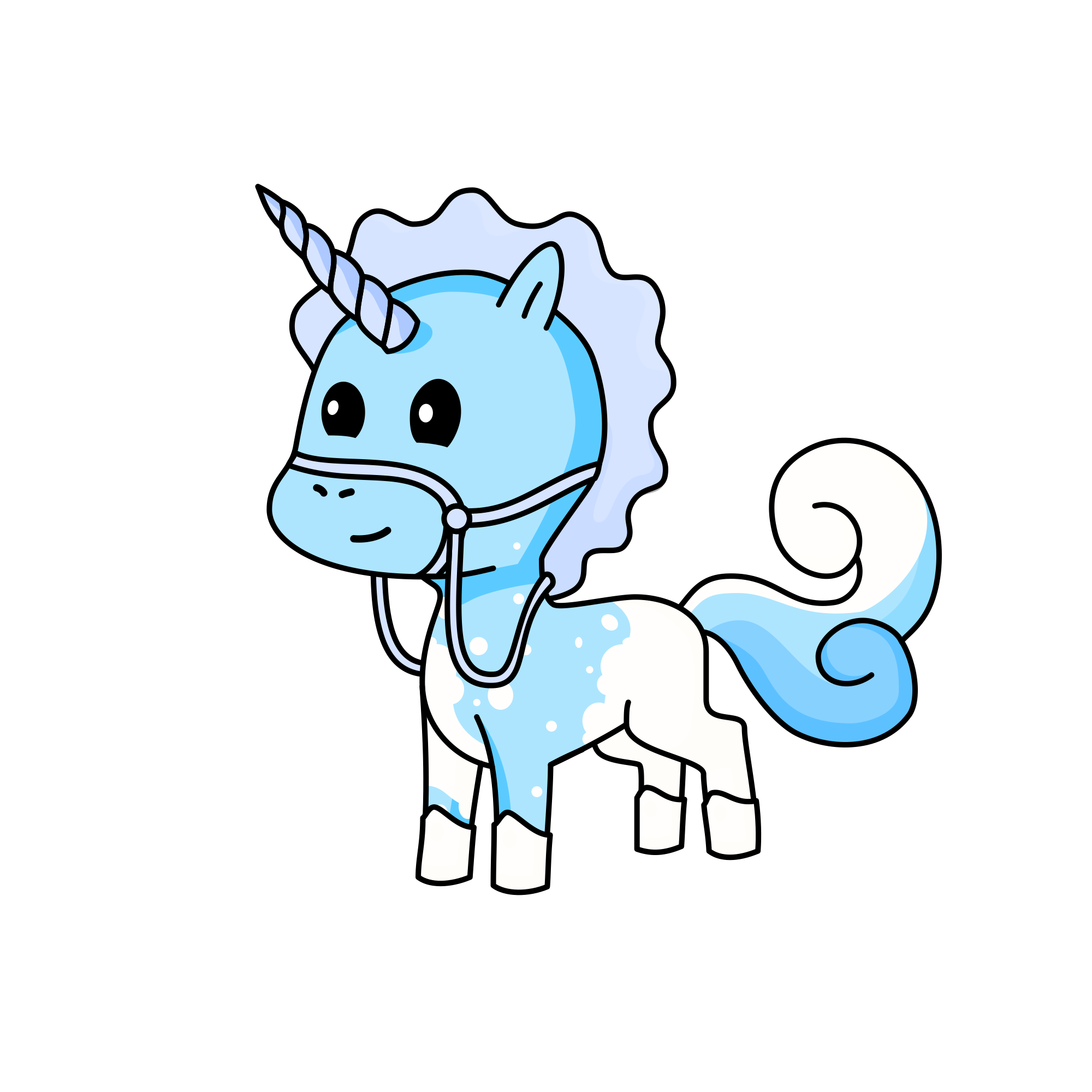 Sky, the unicorn