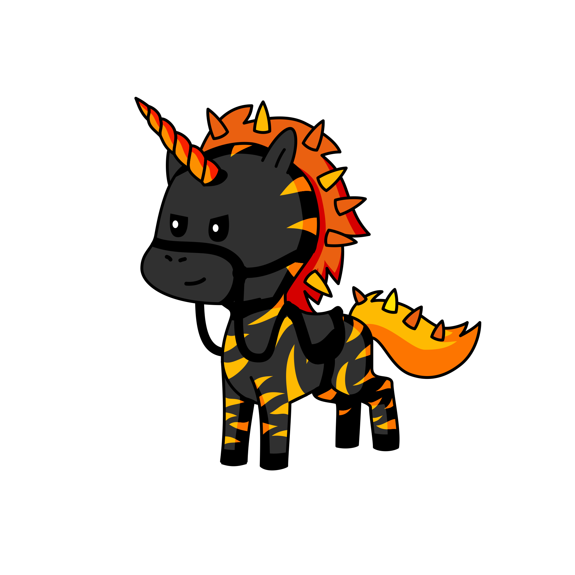 Xinoehp, the unicorn