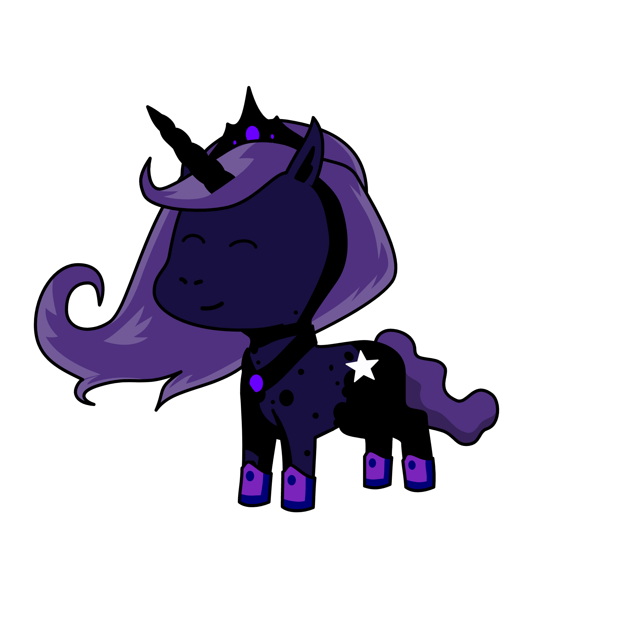 Luna, the unicorn