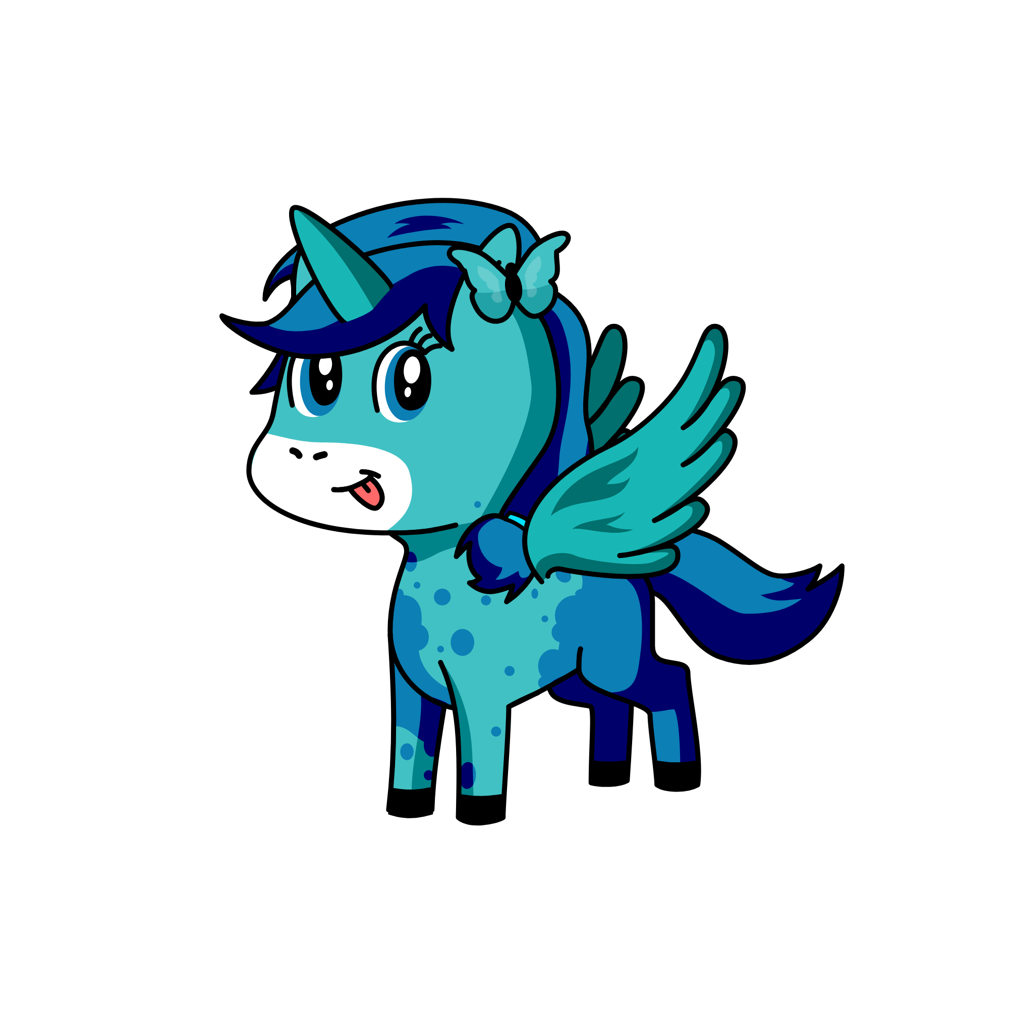 Libby Blue? :3, the unicorn