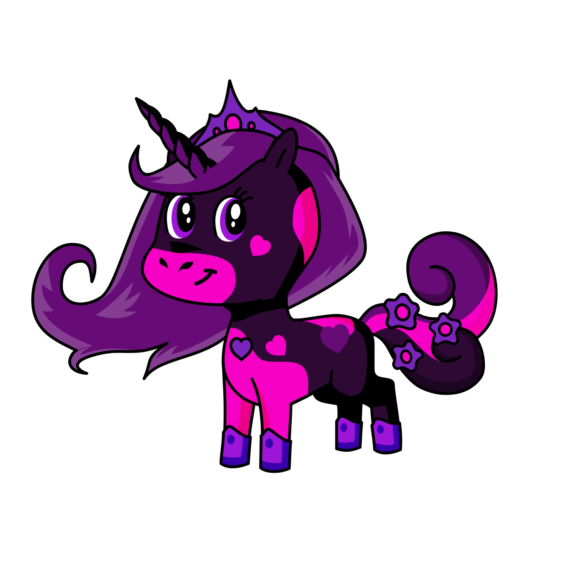 Prearly, the unicorn