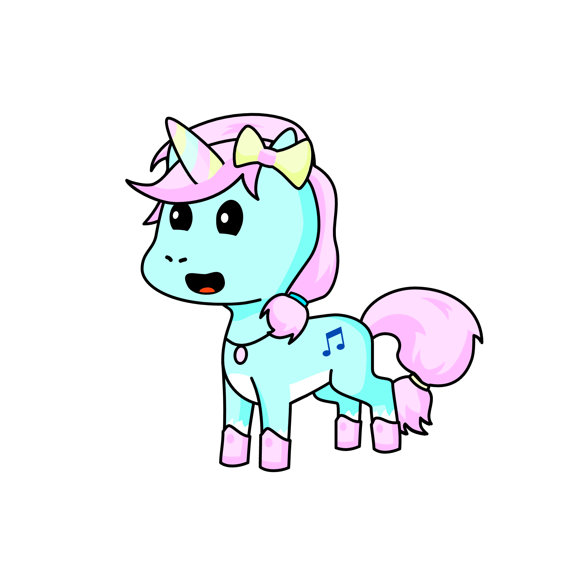 cotton candy, the unicorn