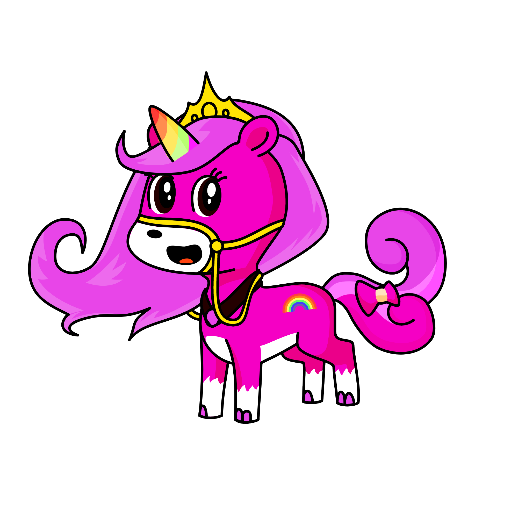 SKY CRYSTAL, the unicorn