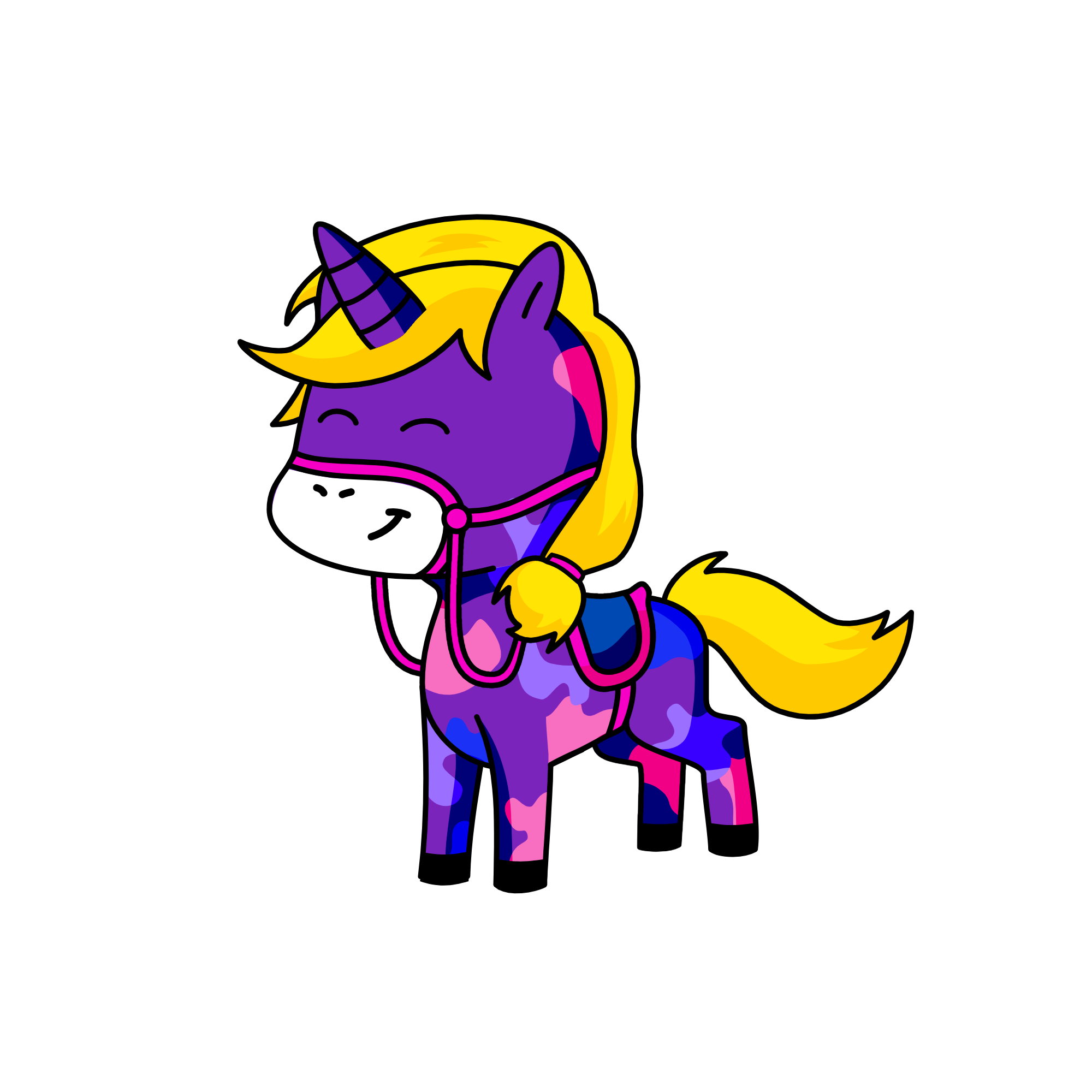 Joy, the unicorn