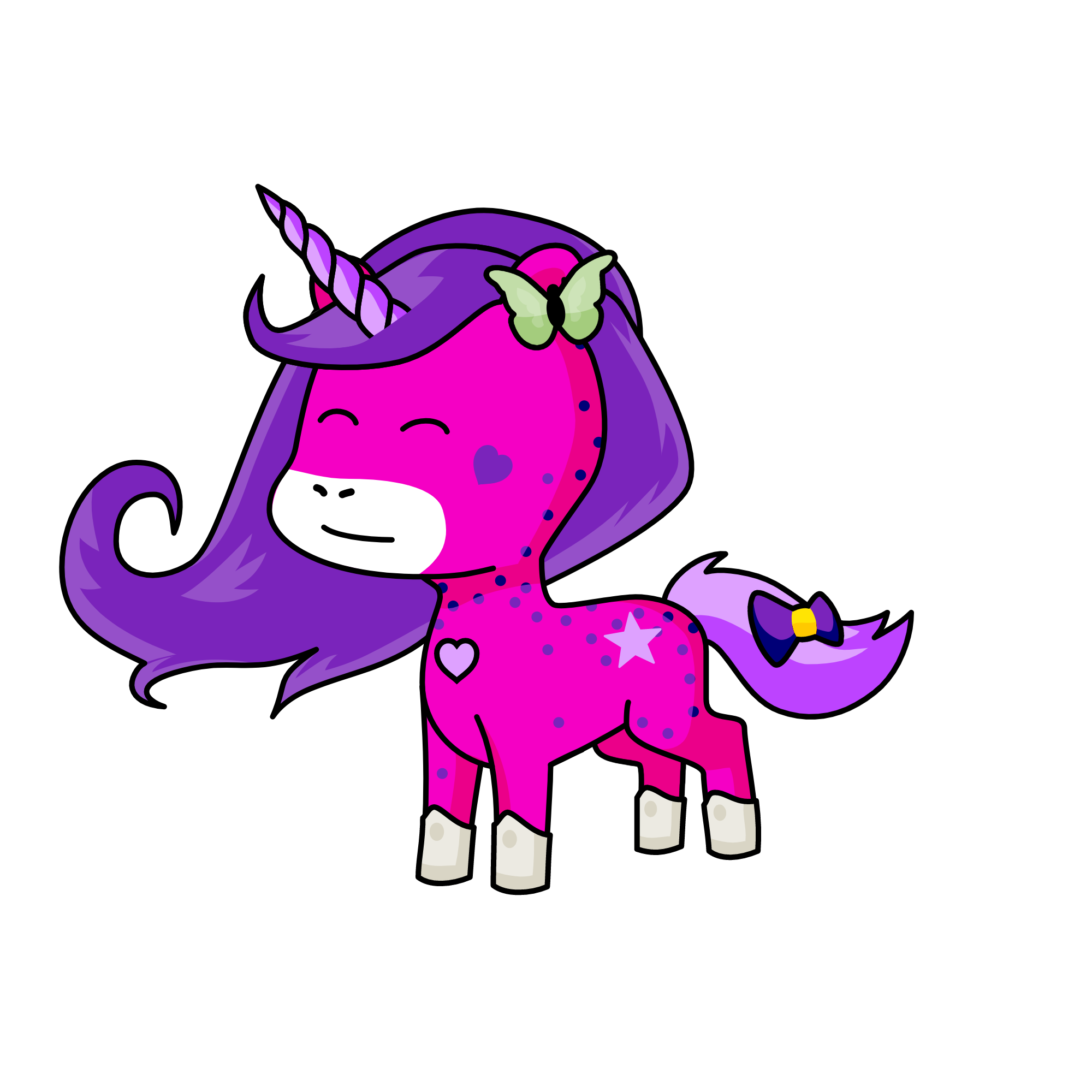 5, the unicorn