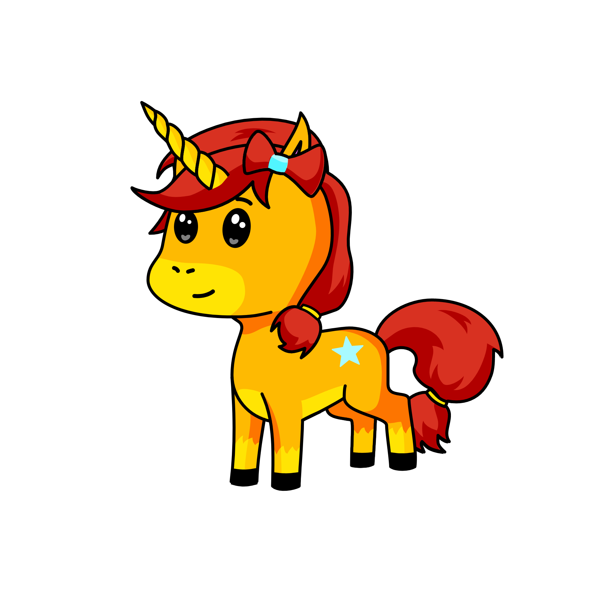 Firestar, the unicorn