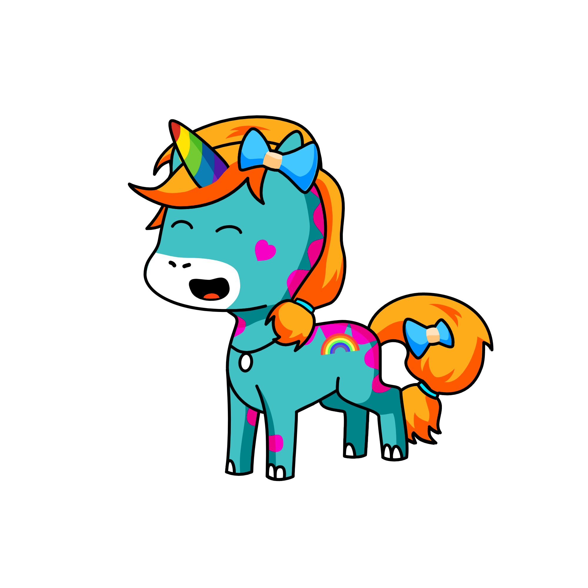 Maya, the unicorn