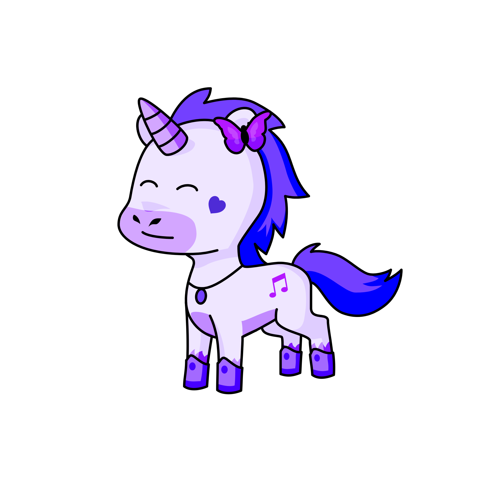 💜BTS💟, the unicorn