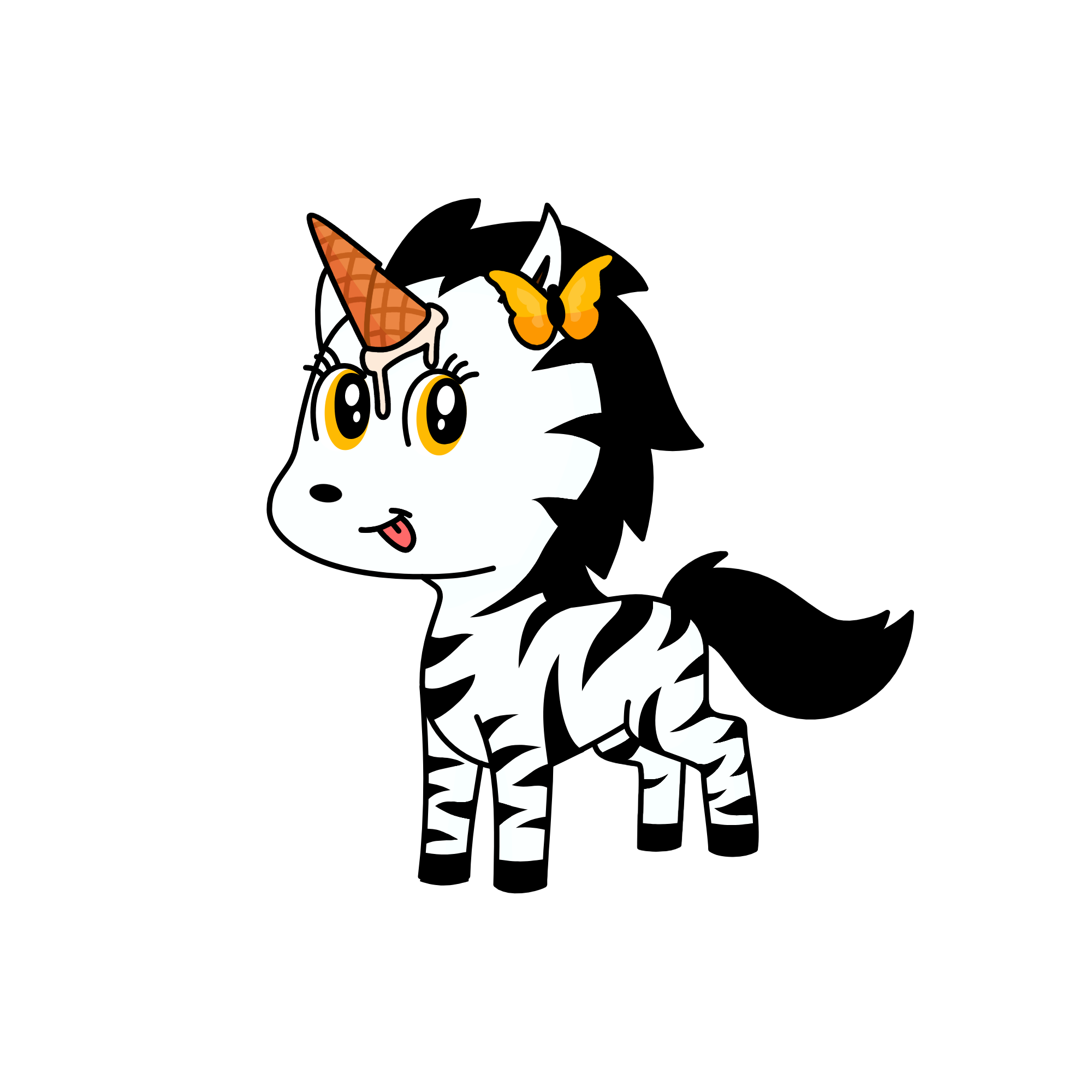 Zebra, the unicorn
