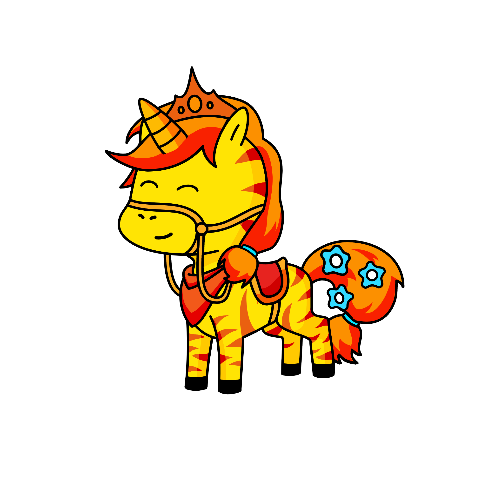cow unicorns girl, the unicorn