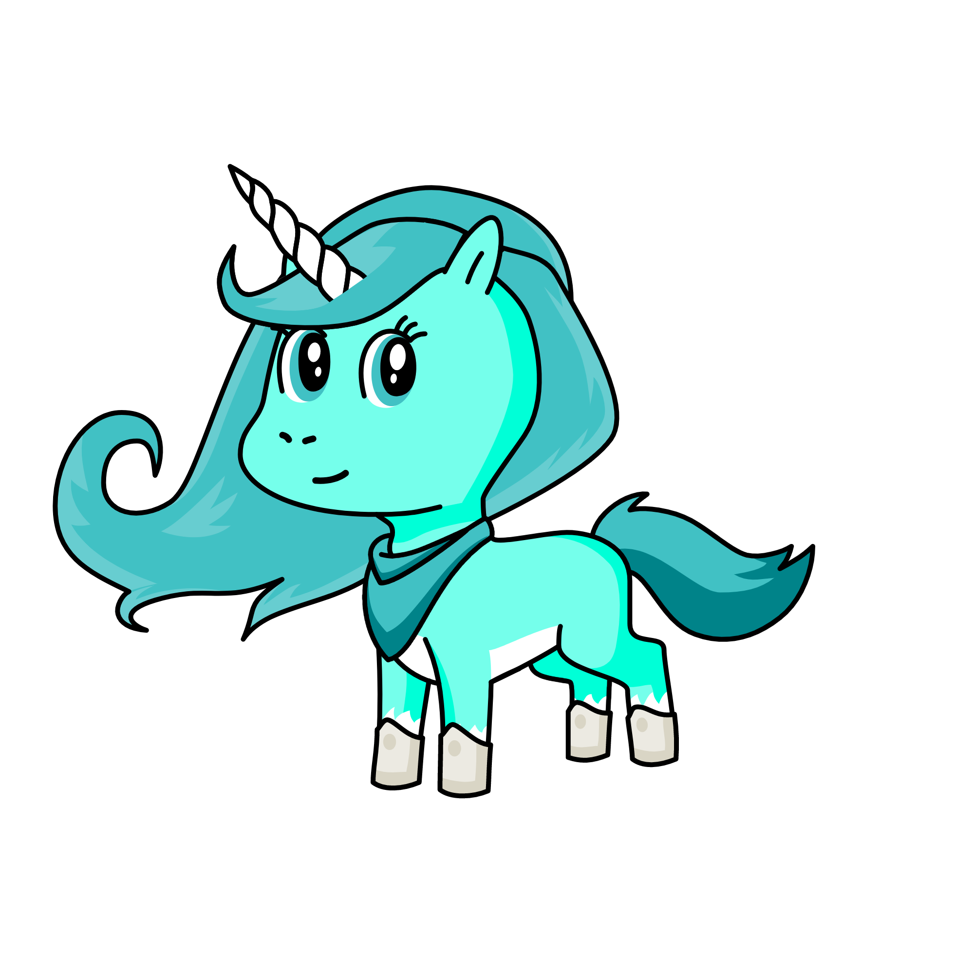Icecube ( Female ), the unicorn