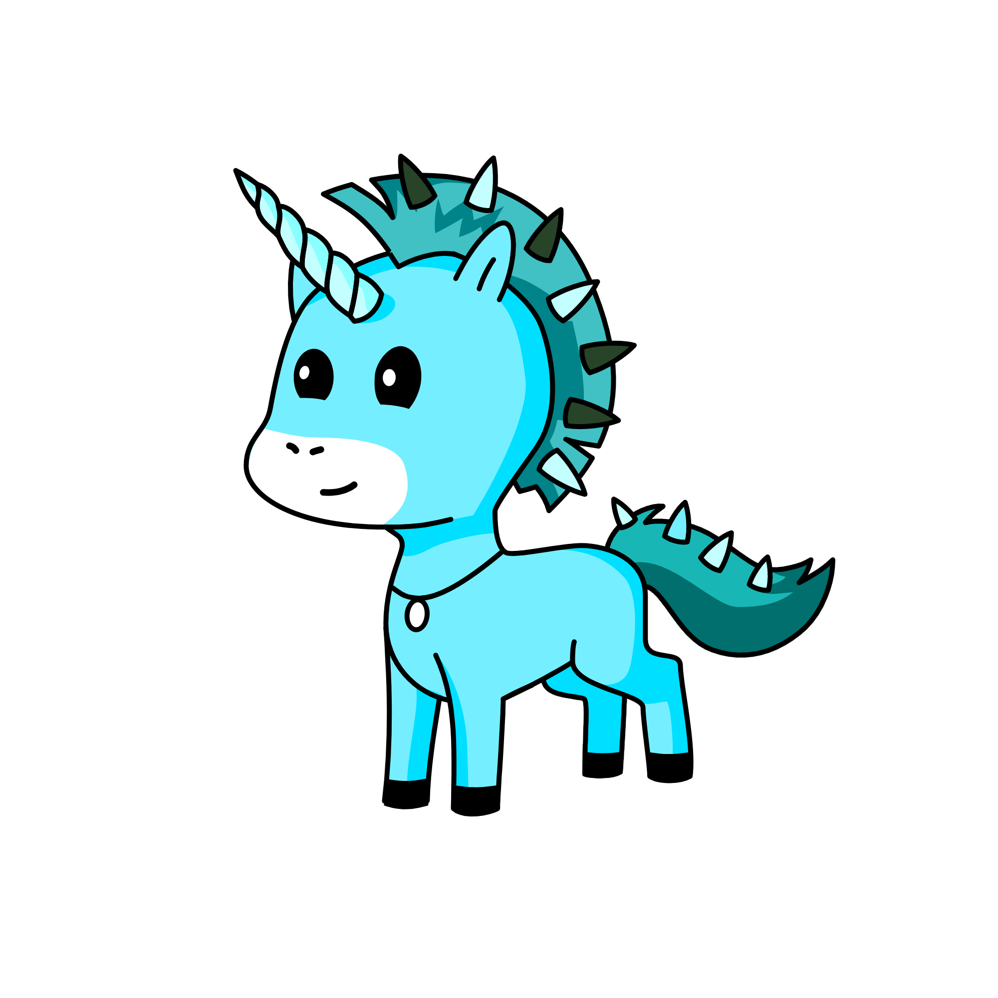Icecube ( male ), the unicorn