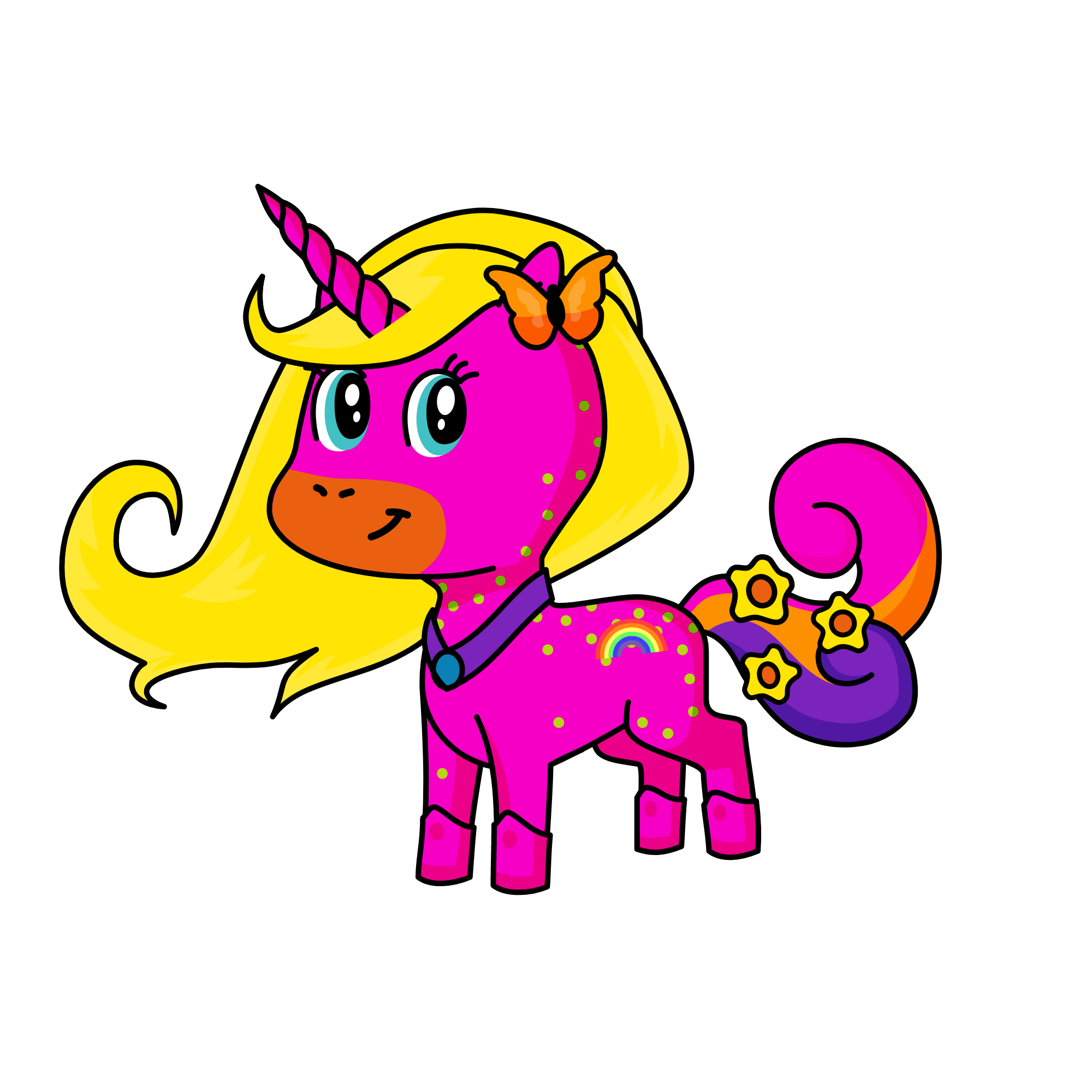 Lilly, the unicorn