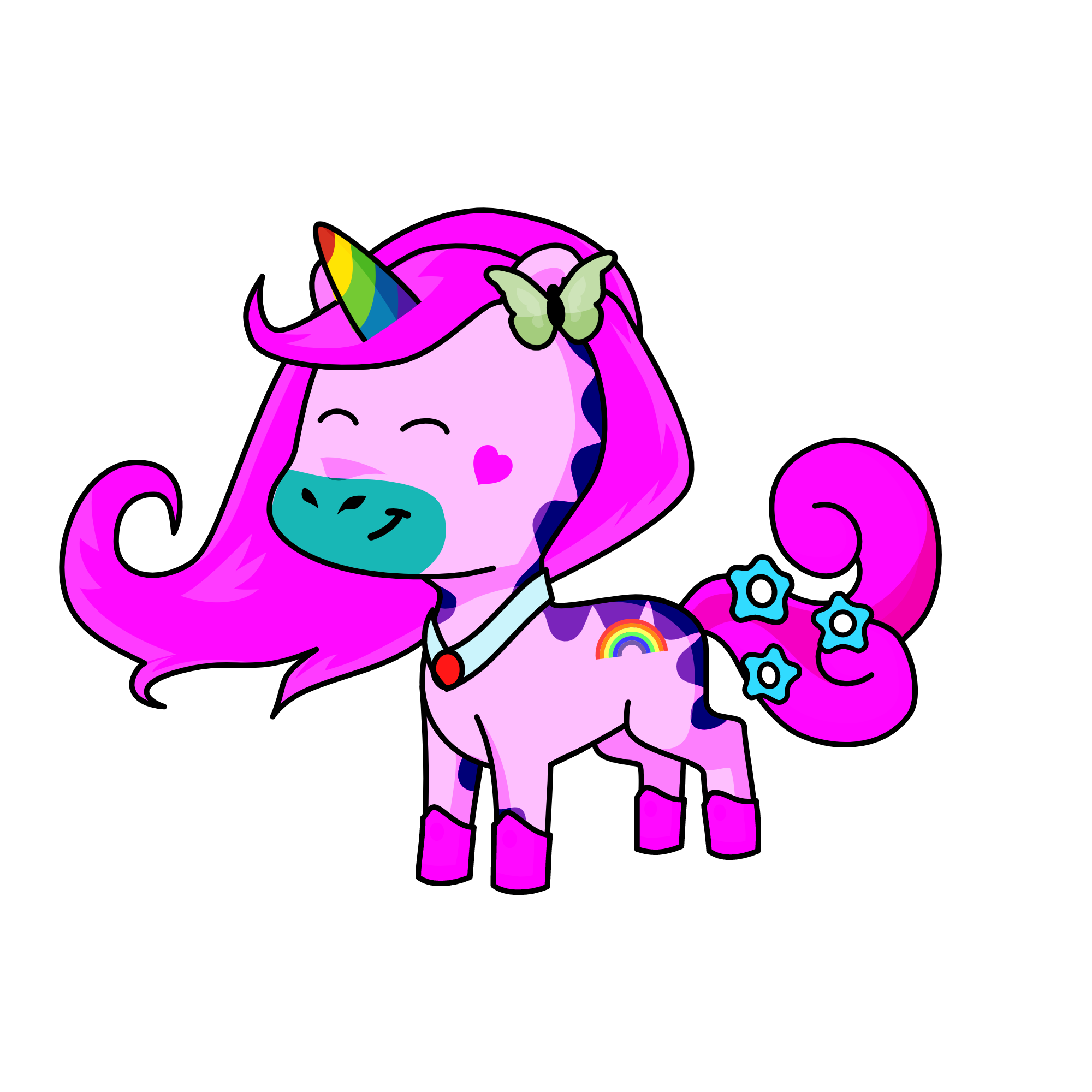 kitty, the unicorn
