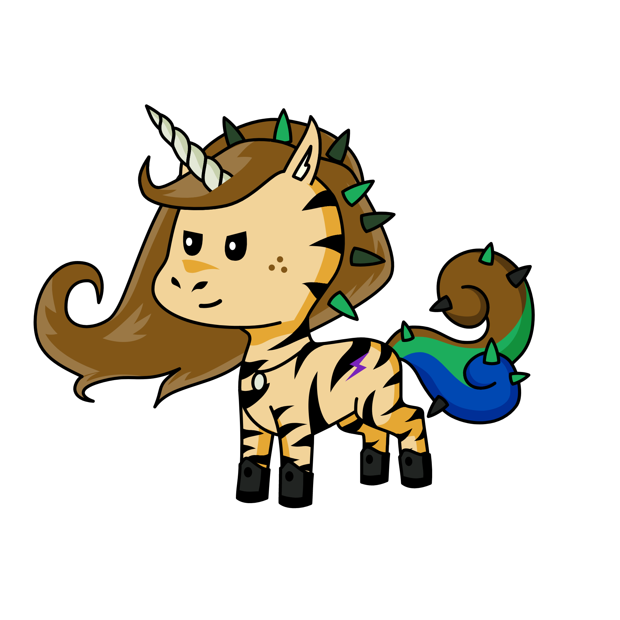 Jade West, the unicorn