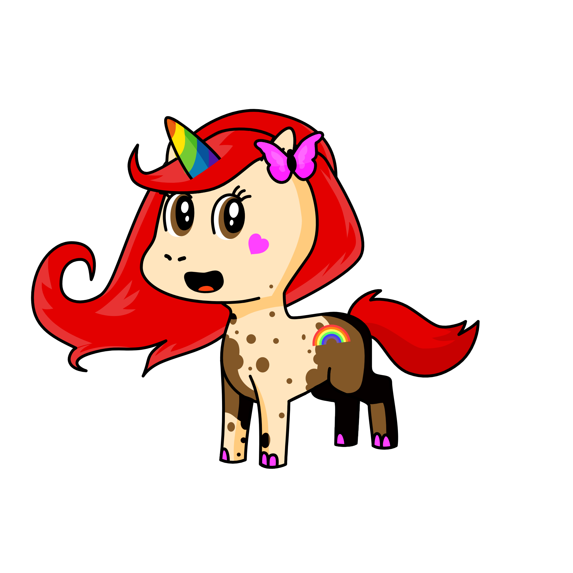 Cat Valentine, the unicorn