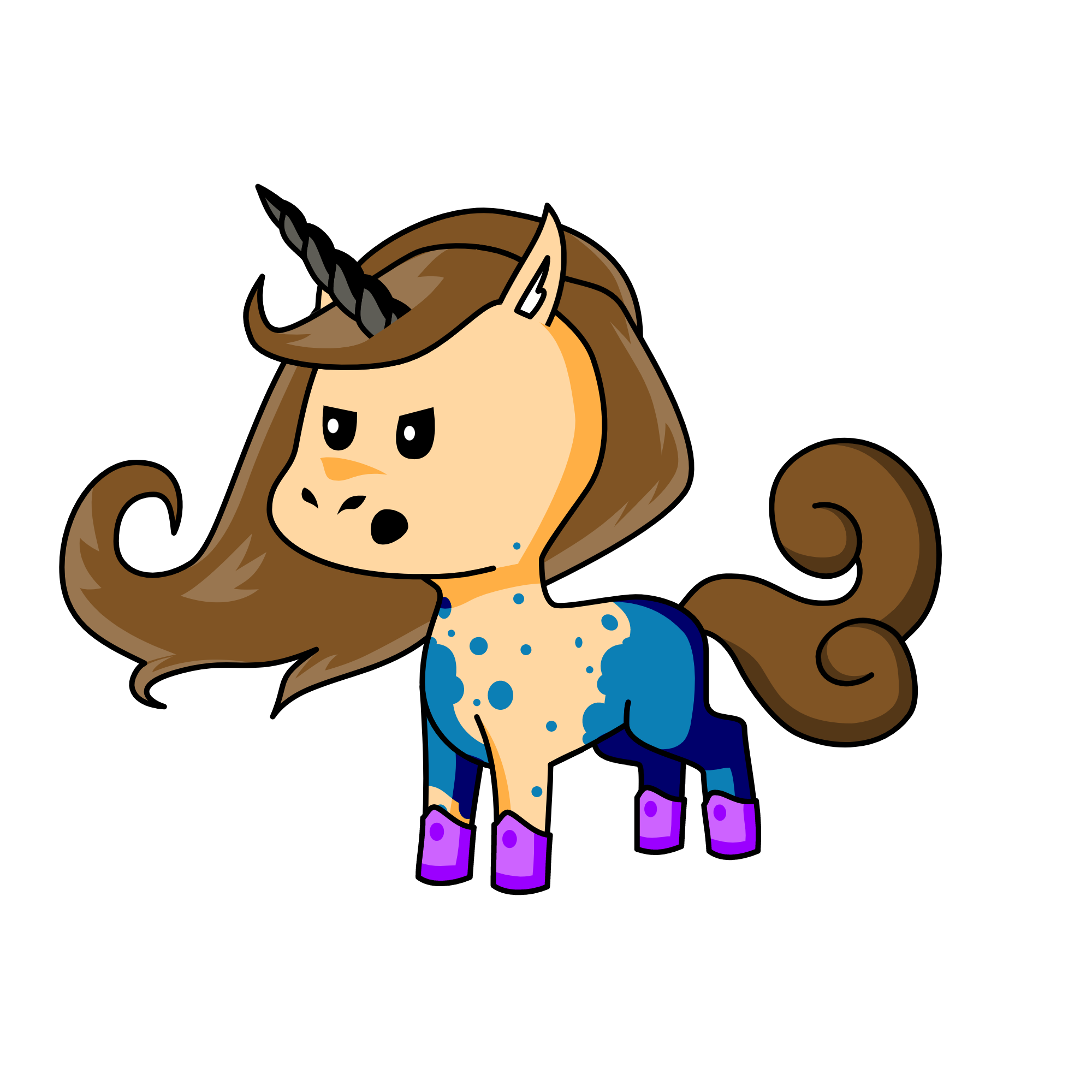 Trina Vega, the unicorn