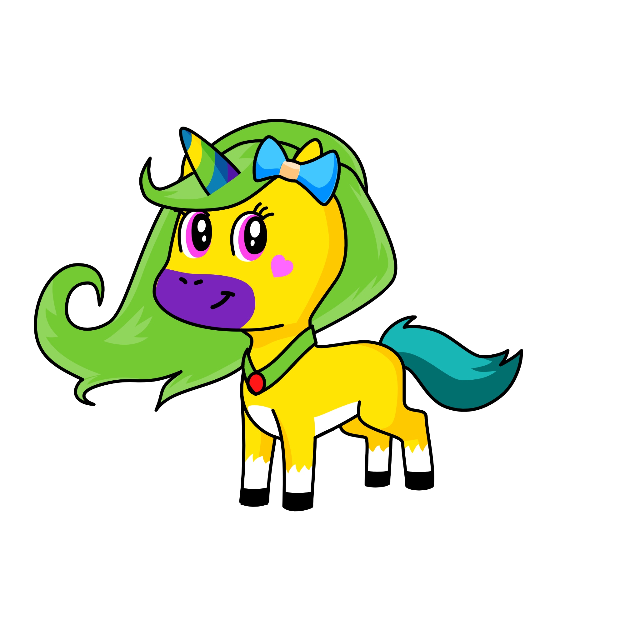 Mini, the unicorn