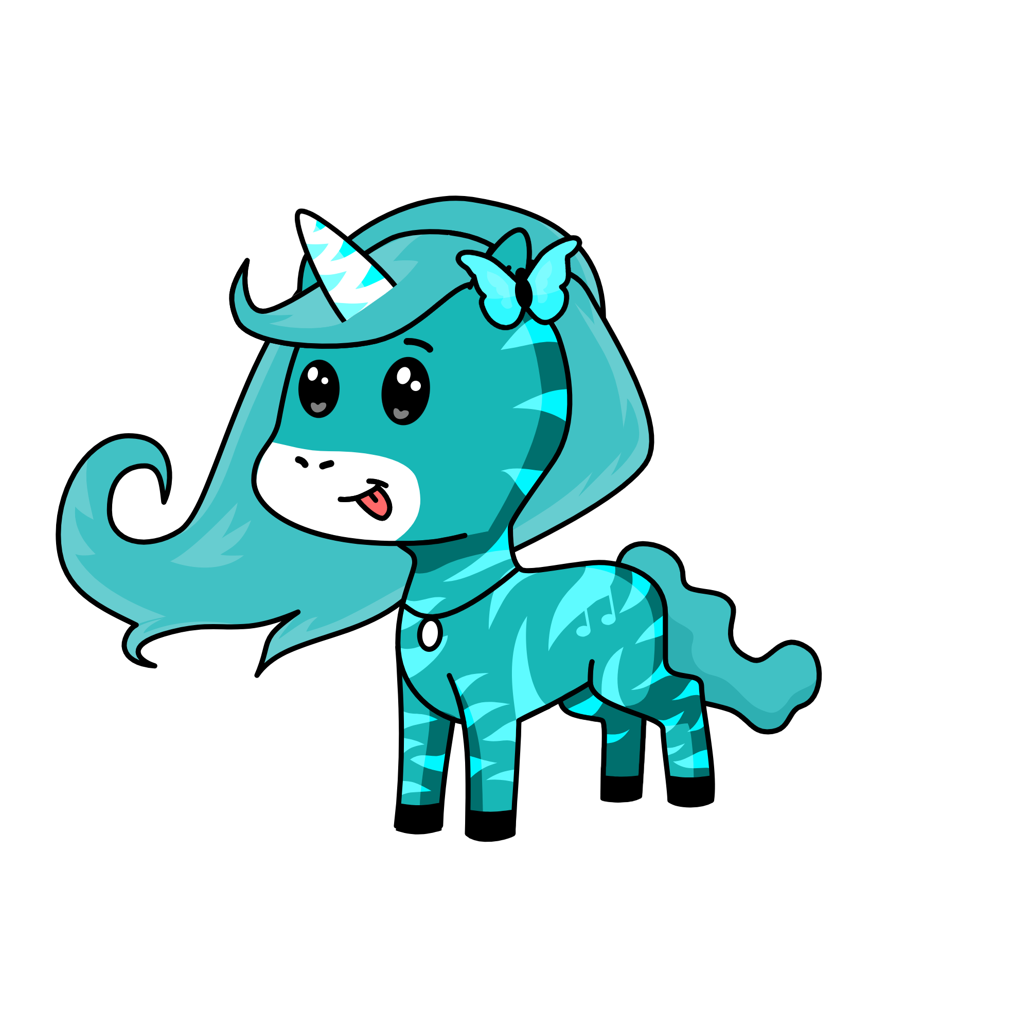 Pearl, the unicorn