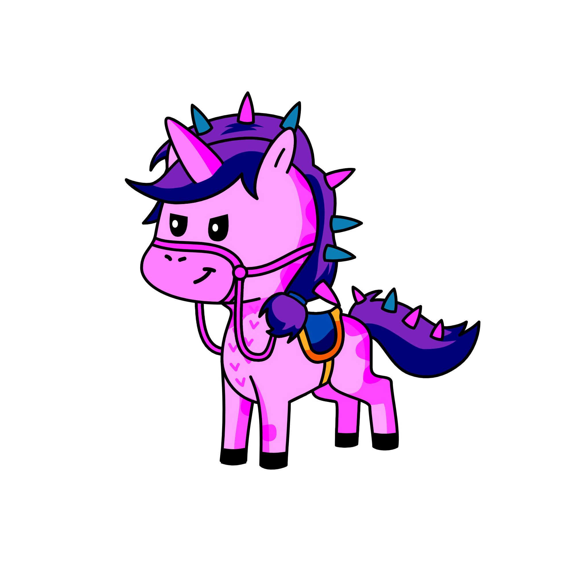 Suga Rush, the unicorn