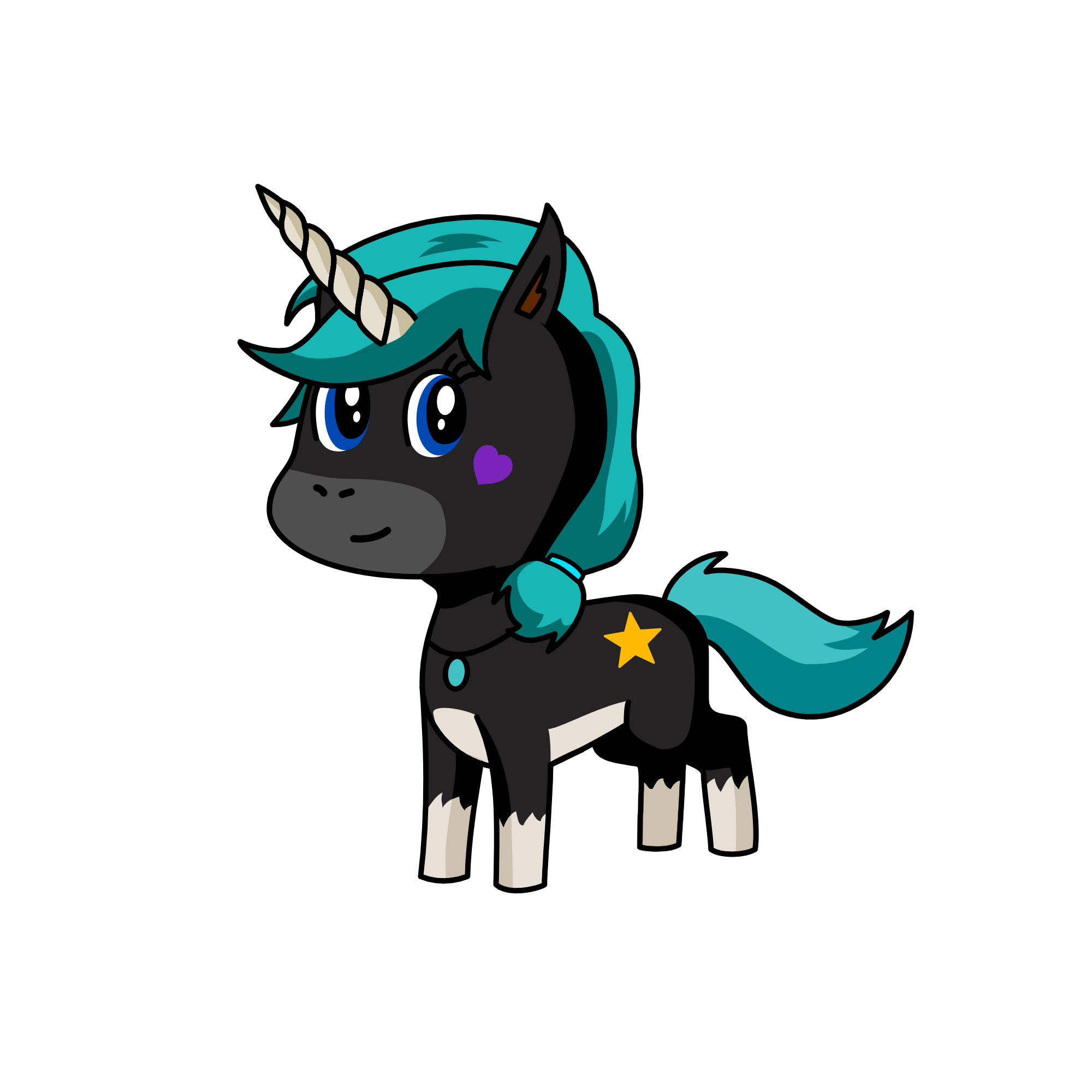 MOONLIGHT, the unicorn