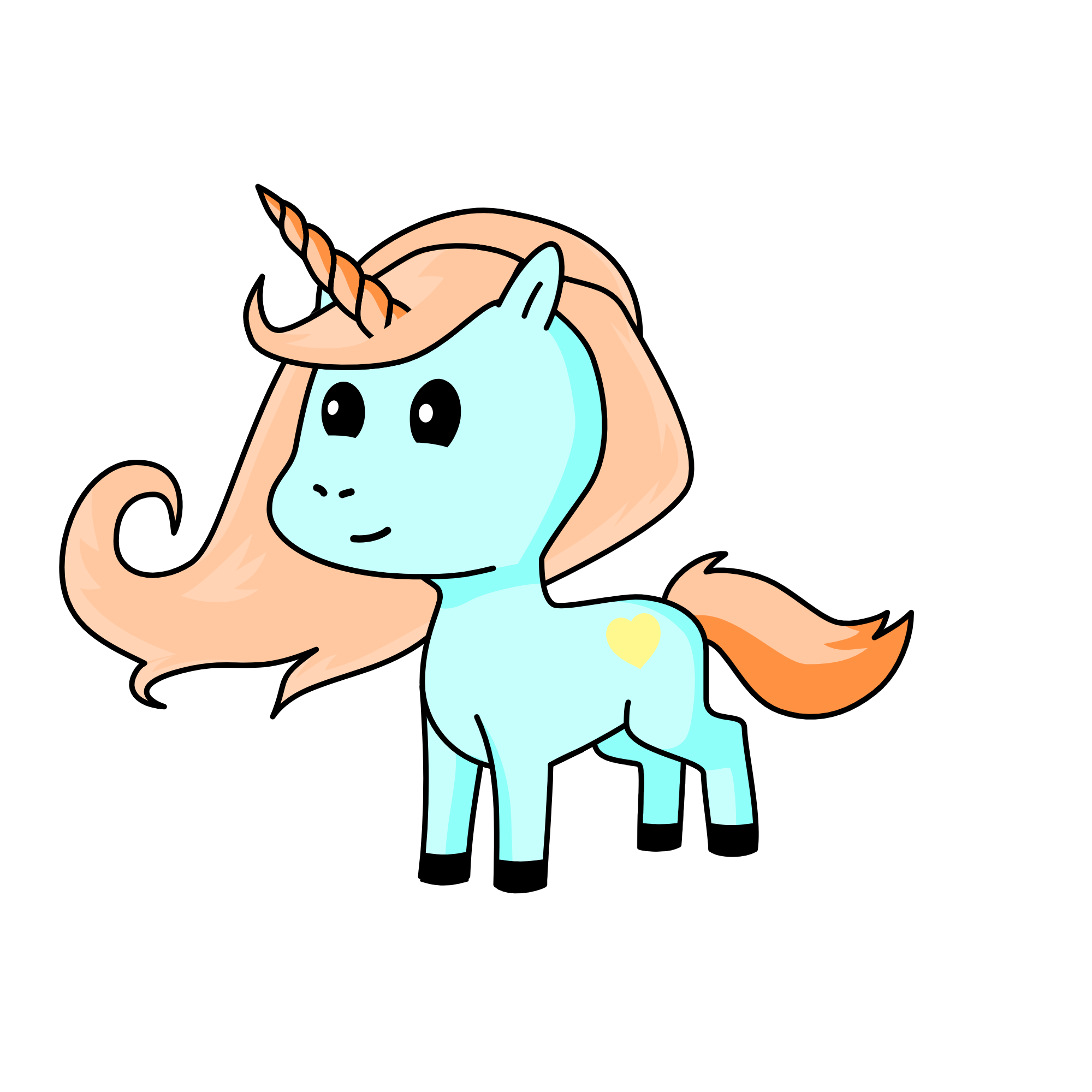 Cotten, the unicorn
