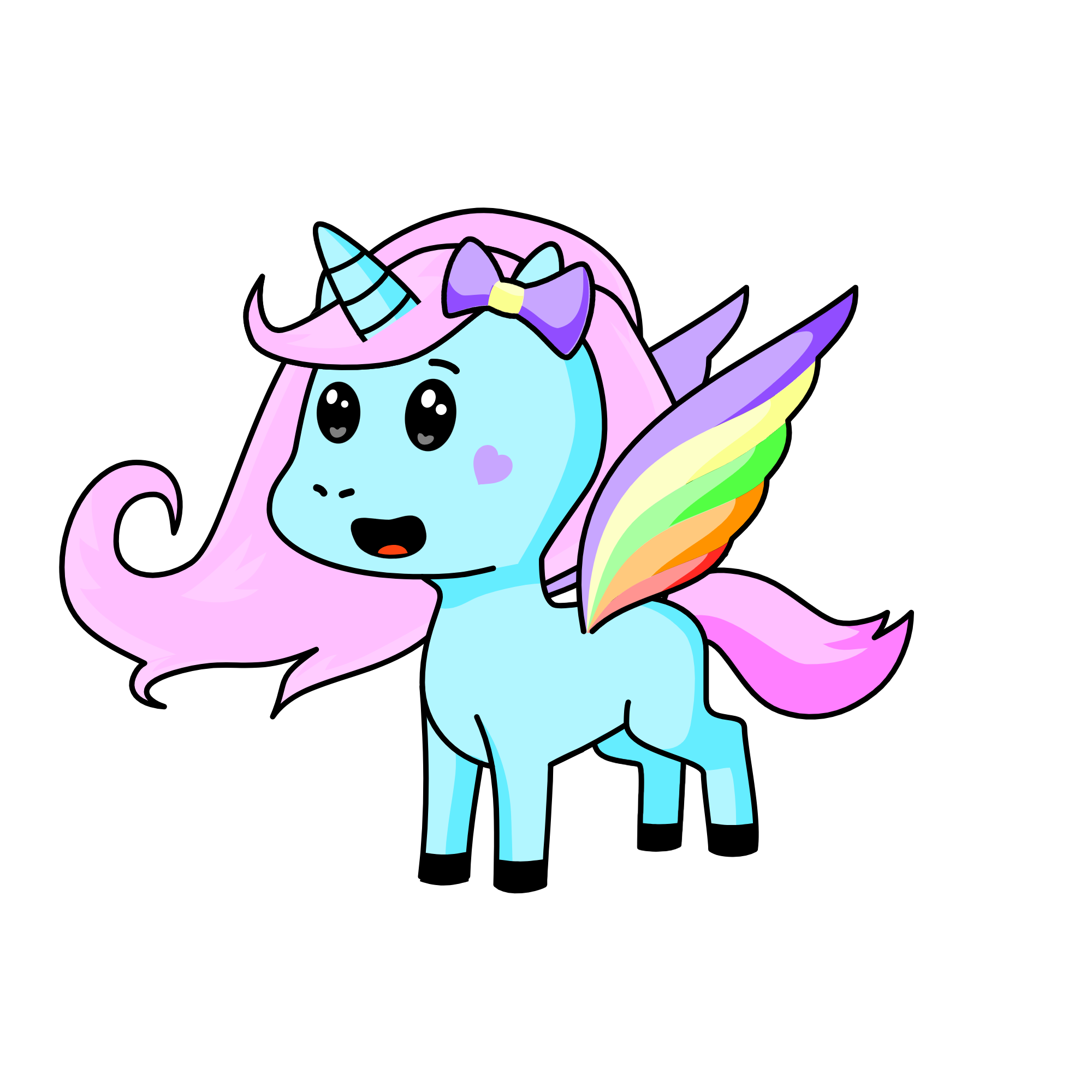 Skye, the unicorn