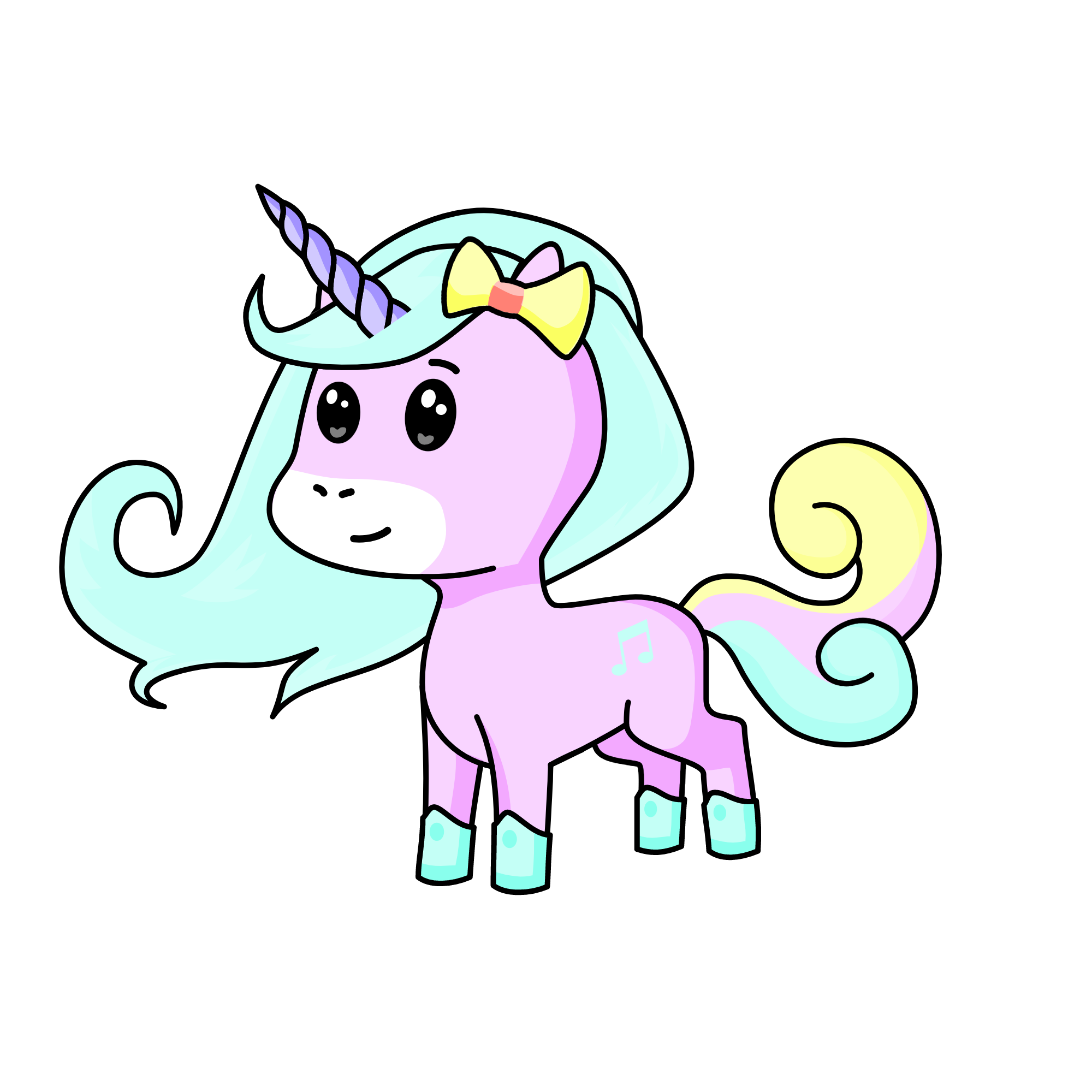 Rose, the unicorn