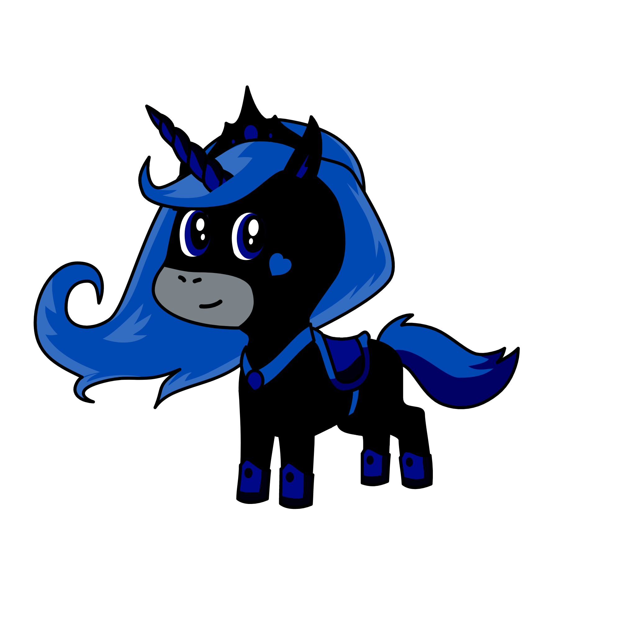 Luna, the unicorn