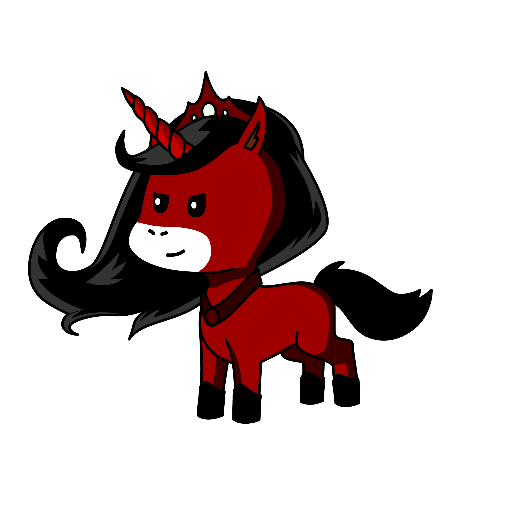 Moon, the unicorn