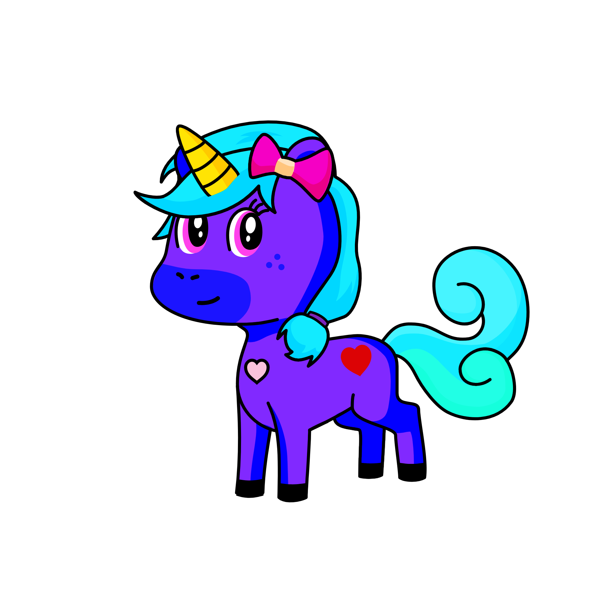 august, the unicorn