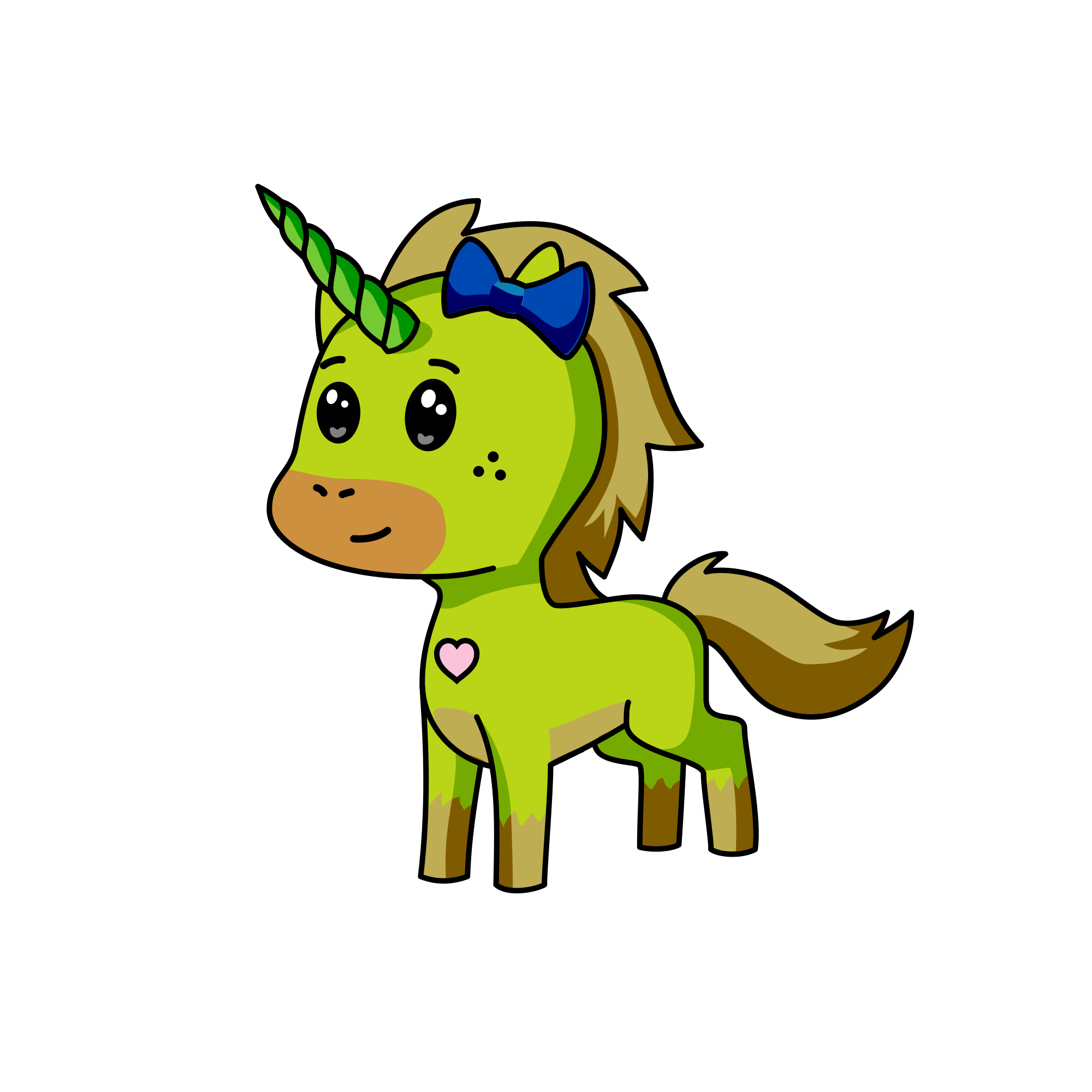 Daydream Dainty Eyes, the unicorn
