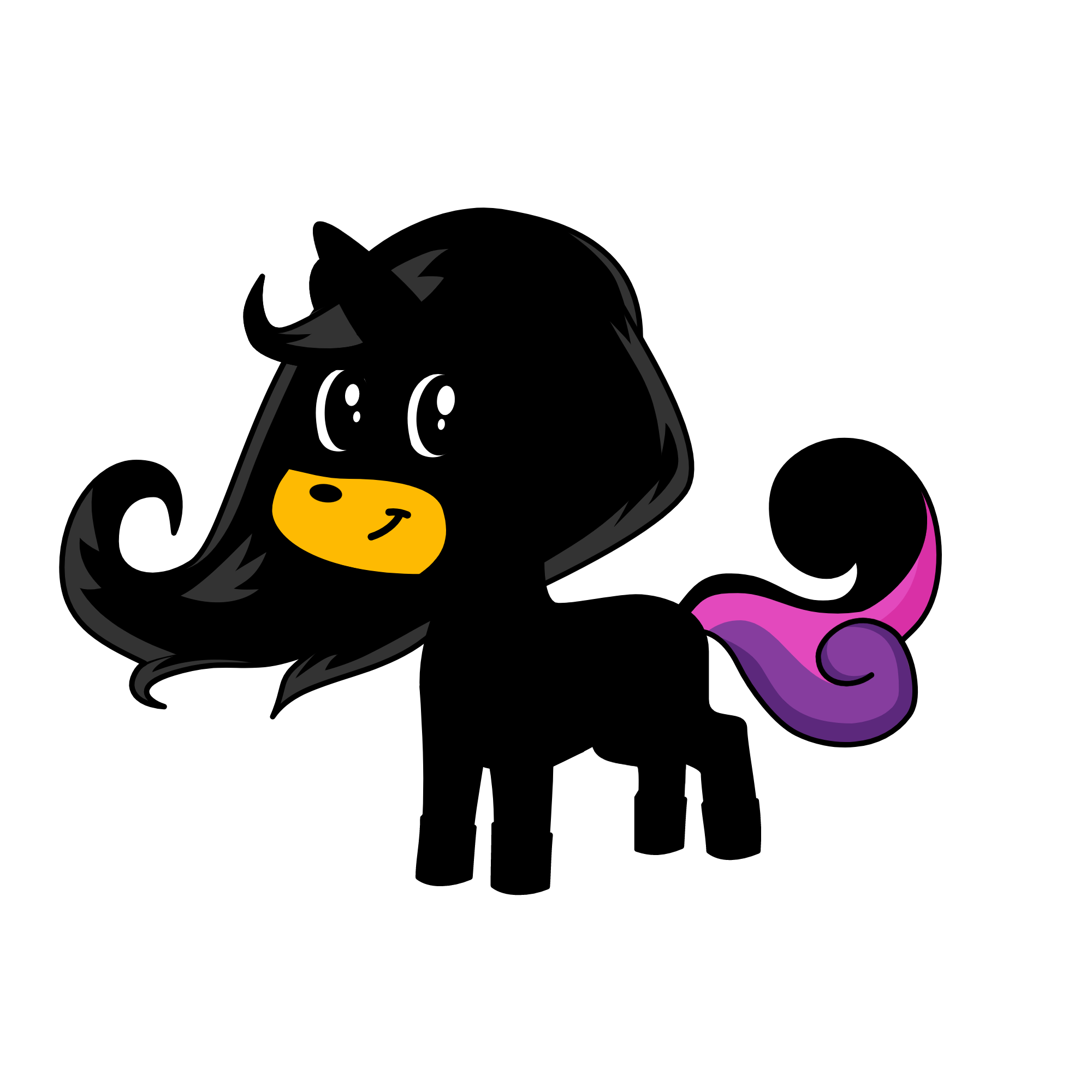 negra, the unicorn