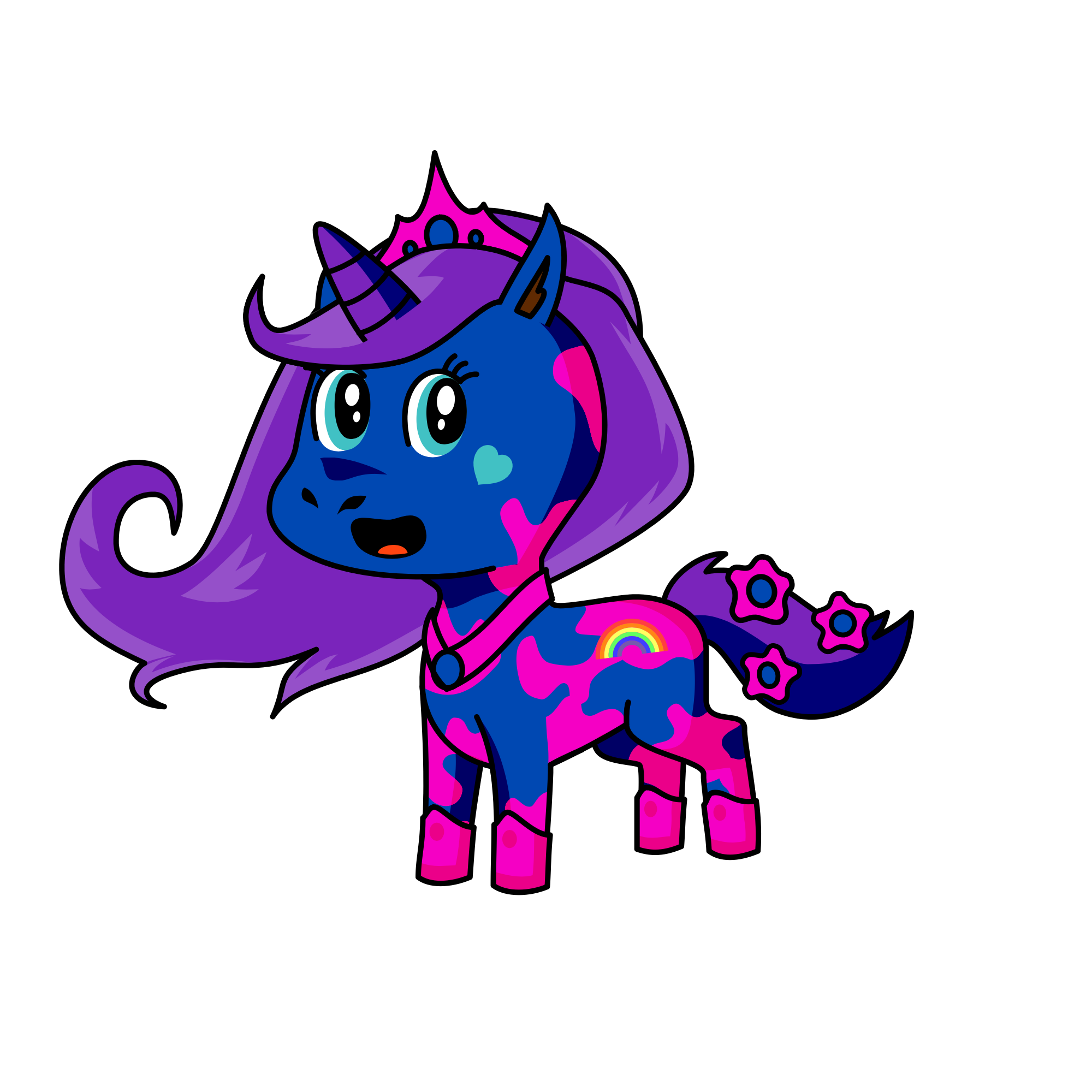 Princess lucy, the unicorn