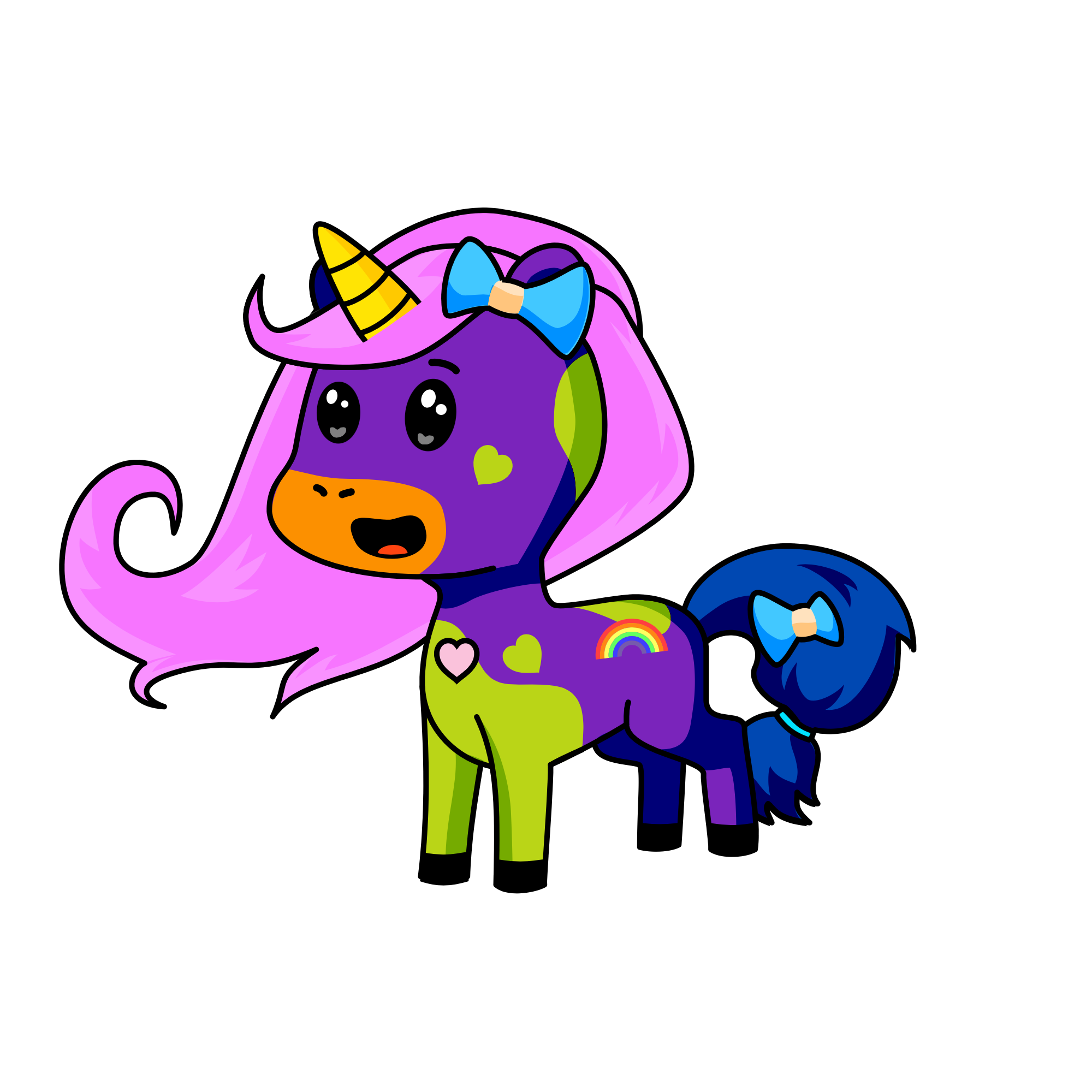 Alice, the unicorn
