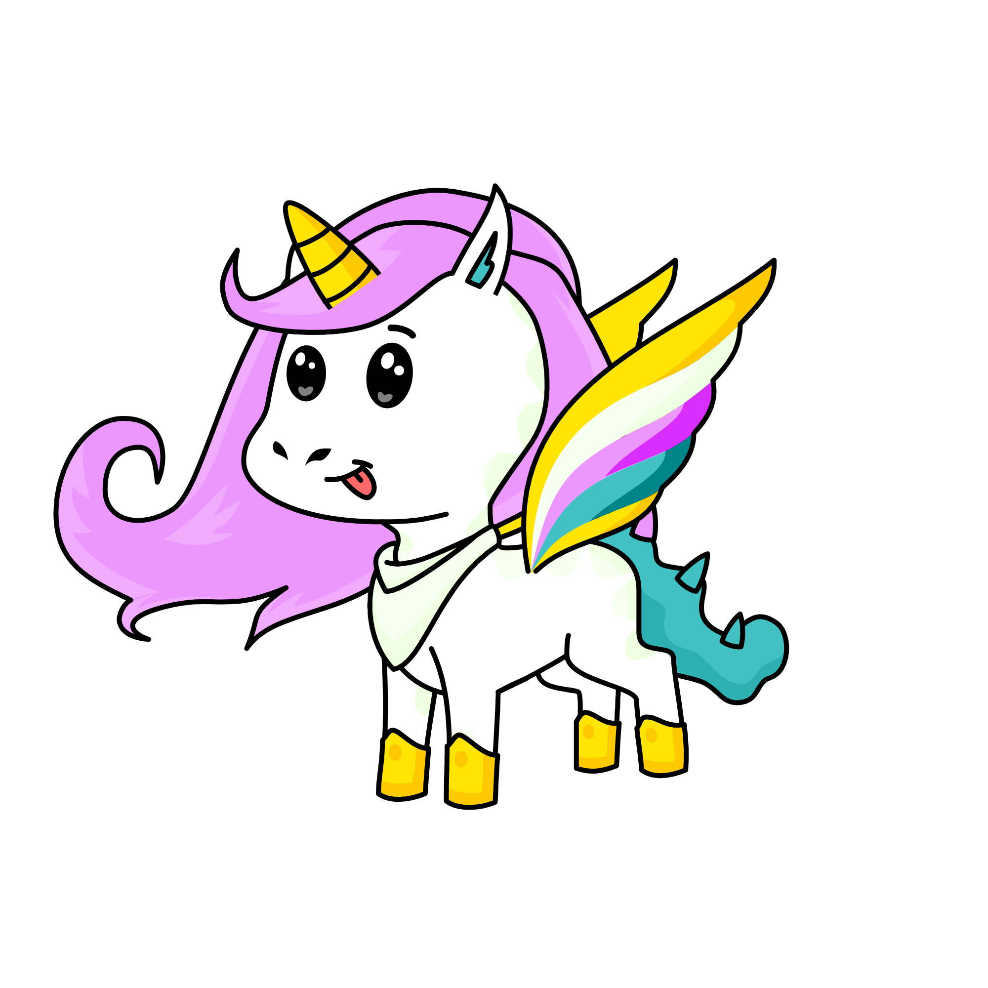 Emily, the unicorn