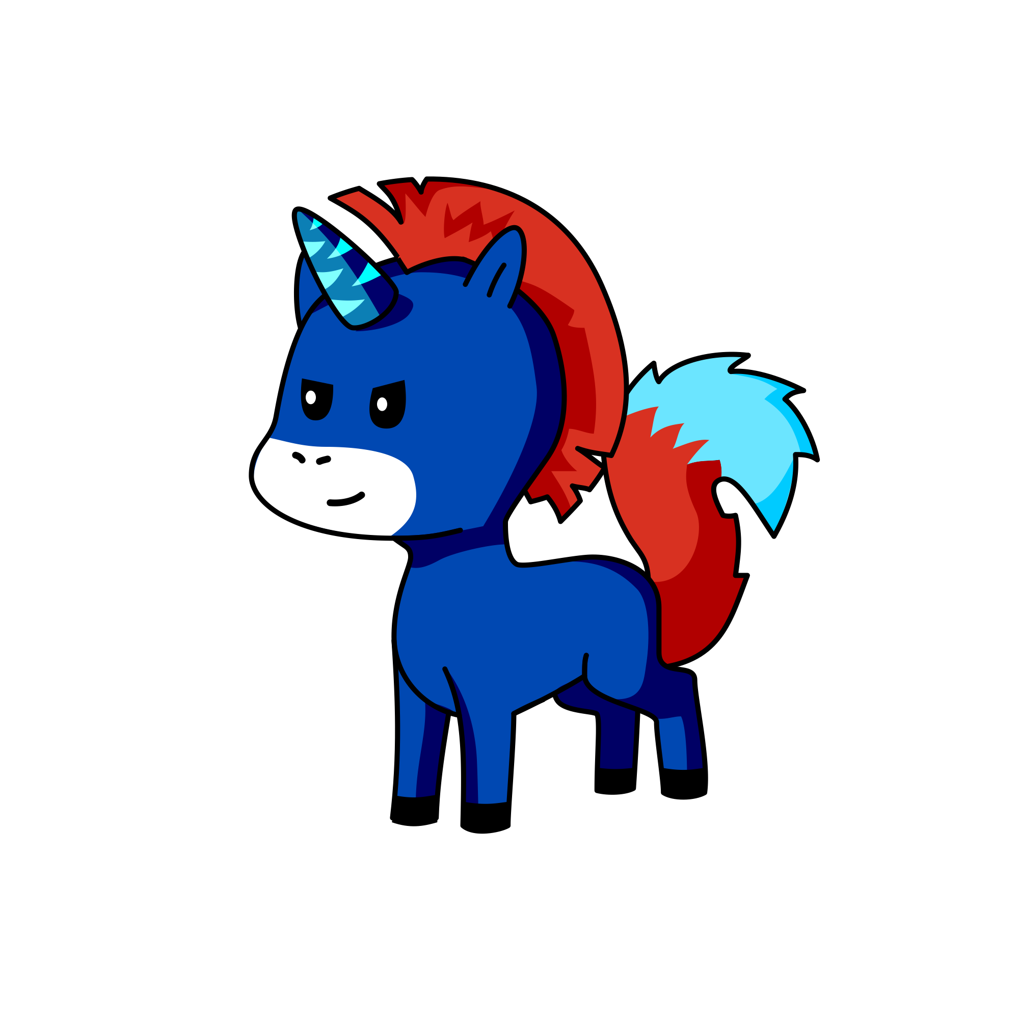 Butty, the unicorn